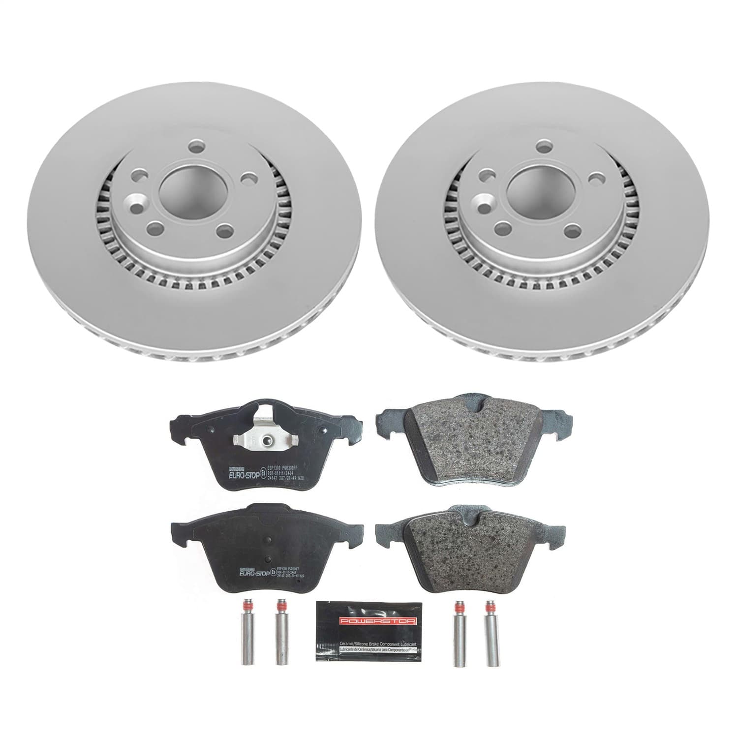 Power Stop - ESK4698A - Front - Disc Brake Pad and Rotor Kit image 1