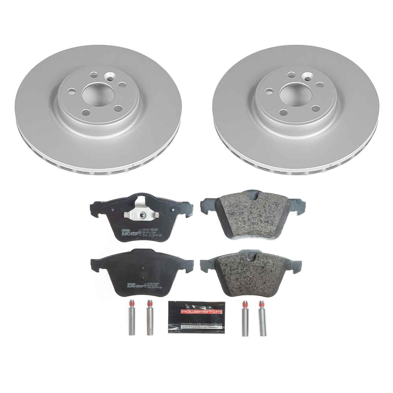 Power Stop - ESK4699A - Front - Disc Brake Pad and Rotor Kit image 1