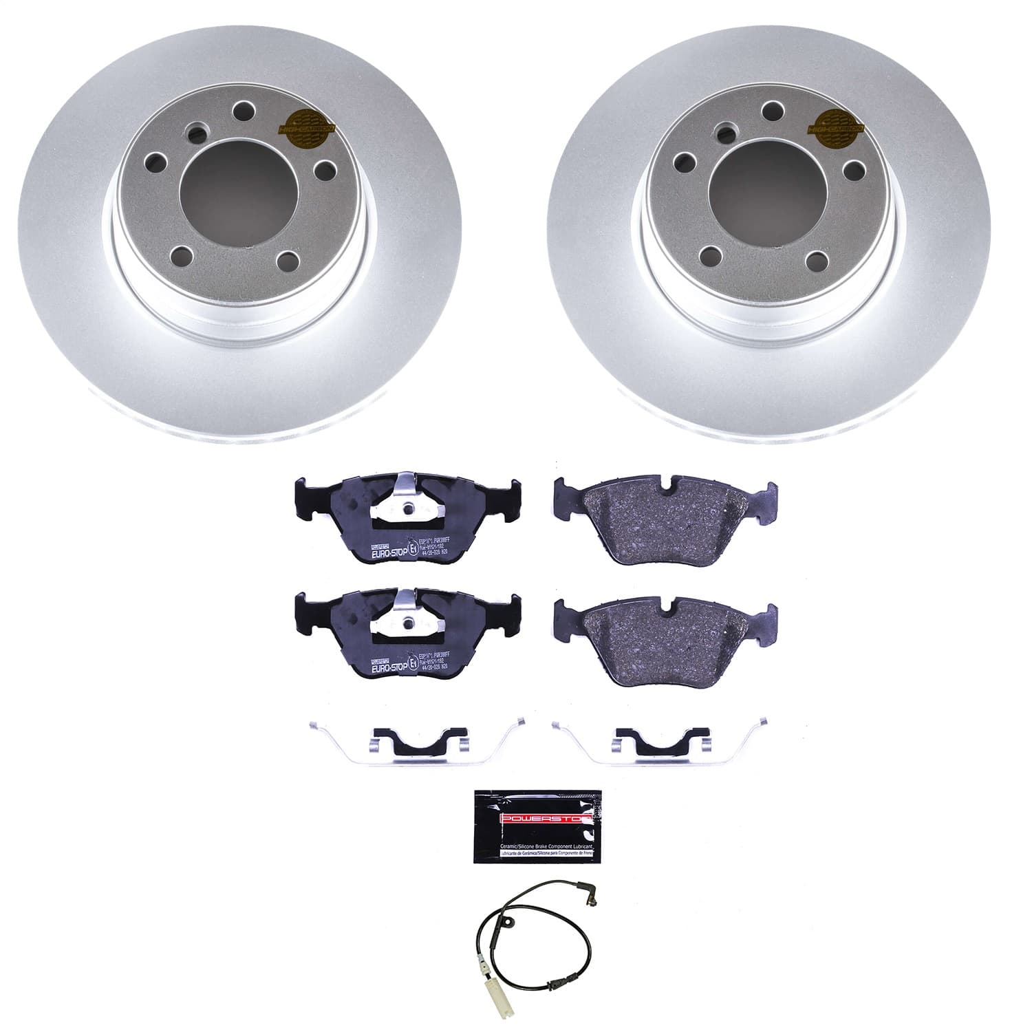 Power Stop - ESK5156 - Front - Disc Brake Pad and Rotor Kit image 1