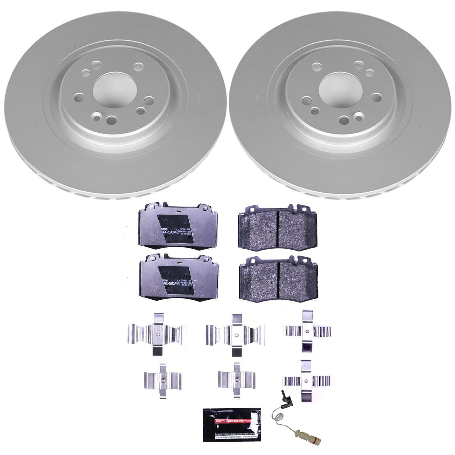 Power Stop - ESK5236 - Front - Disc Brake Pad and Rotor Kit image 1