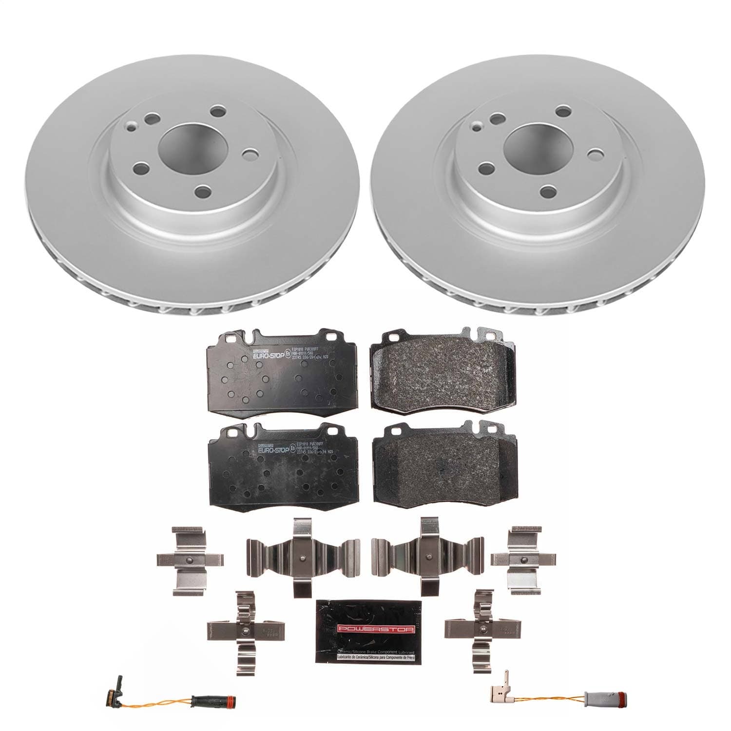 Power Stop - ESK5241 - Front - Disc Brake Pad and Rotor Kit image 1