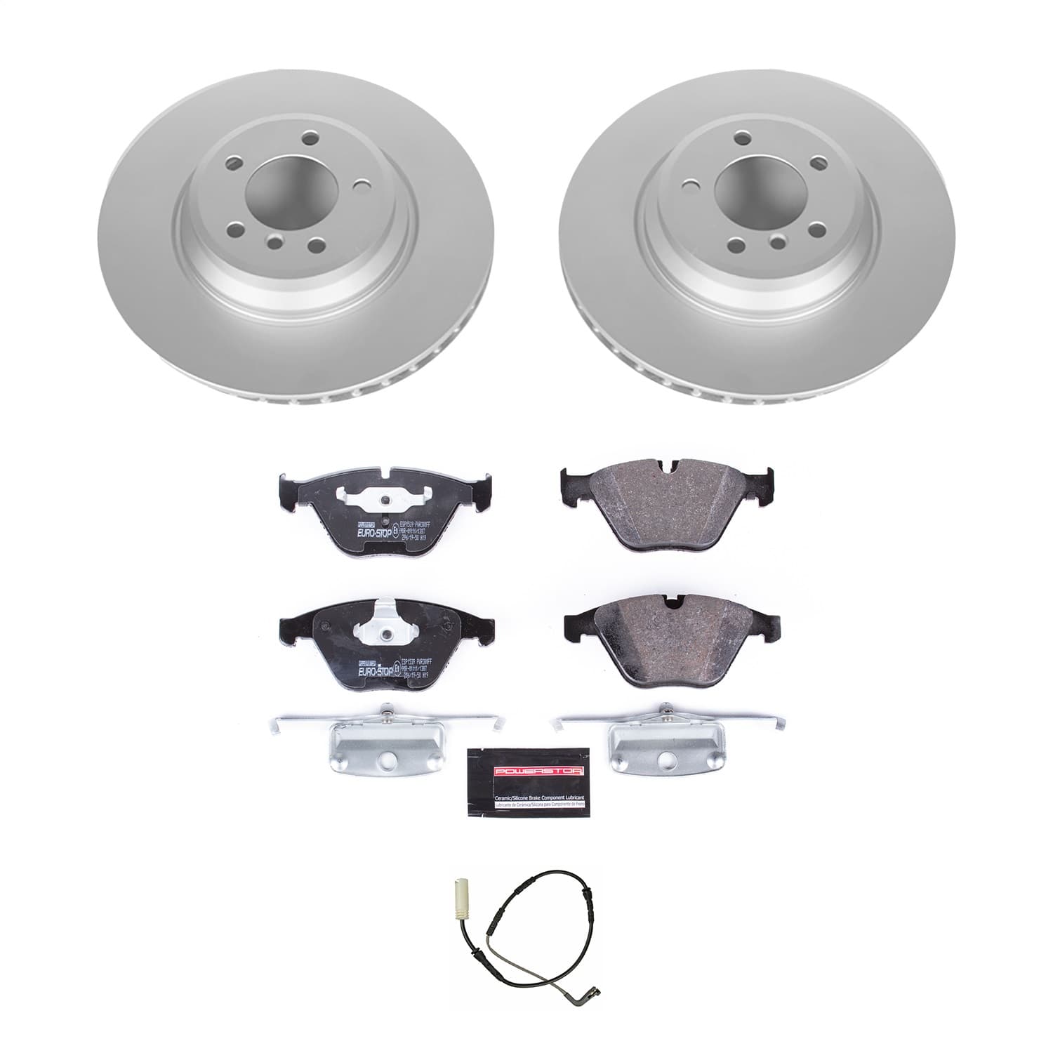 Power Stop - ESK5281A - Front - Disc Brake Pad and Rotor Kit image 1