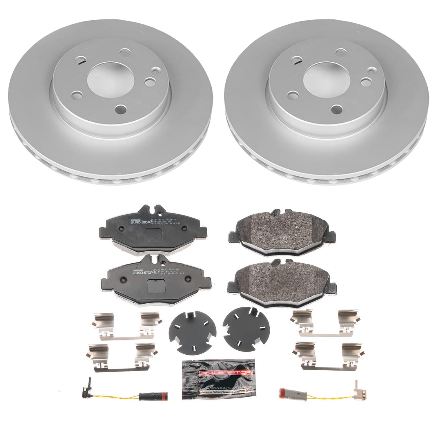 Power Stop - ESK5325A - Front - Disc Brake Pad and Rotor Kit image 1