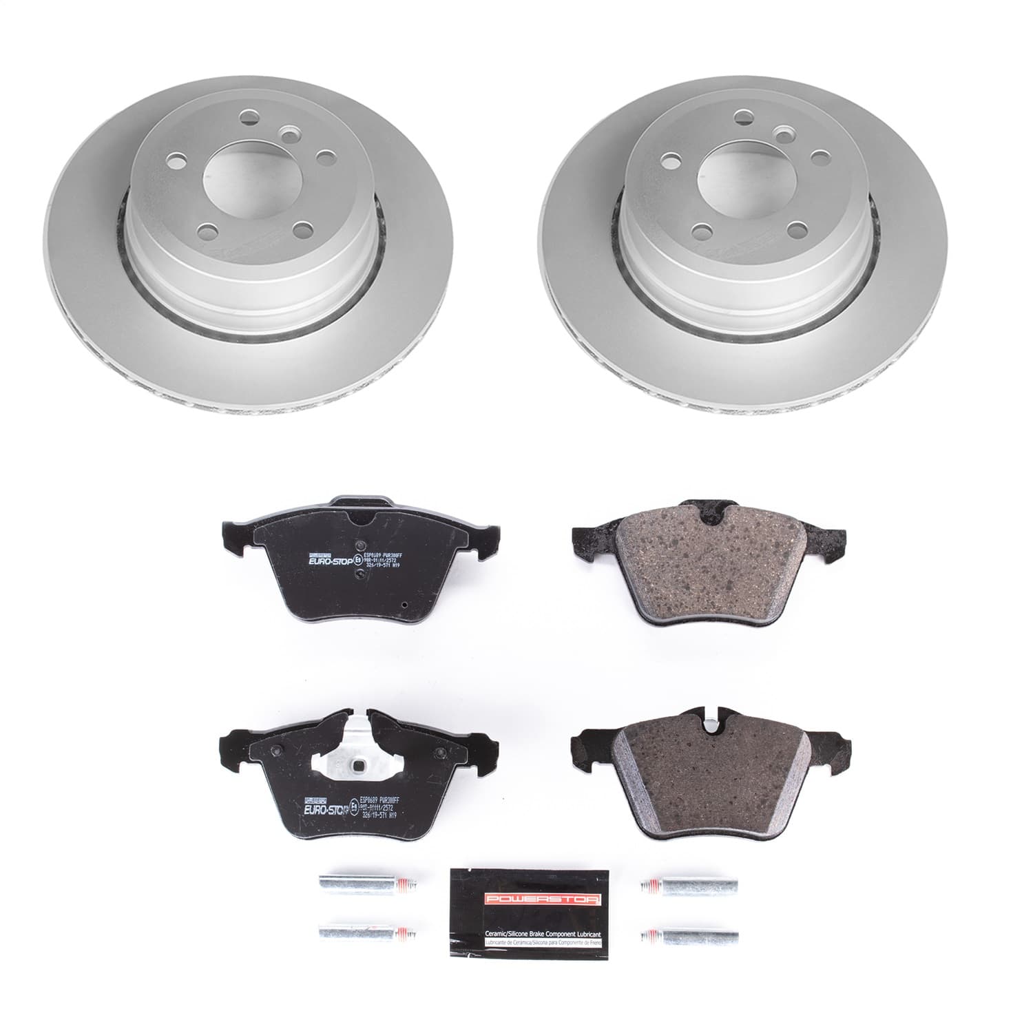Power Stop - ESK5638 - Front - Disc Brake Pad and Rotor Kit image 1