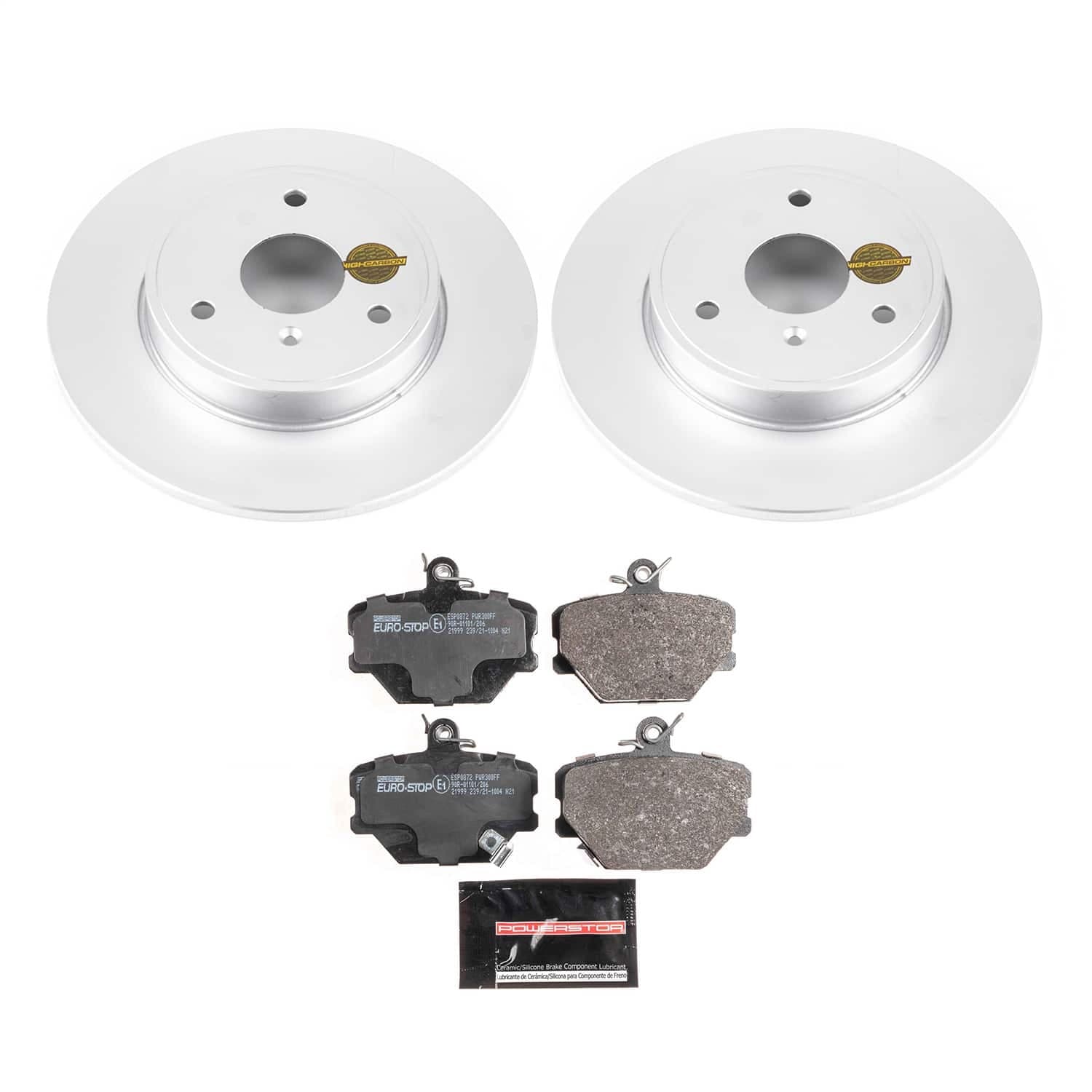 Power Stop - ESK5695 - Front - Disc Brake Pad and Rotor Kit image 1