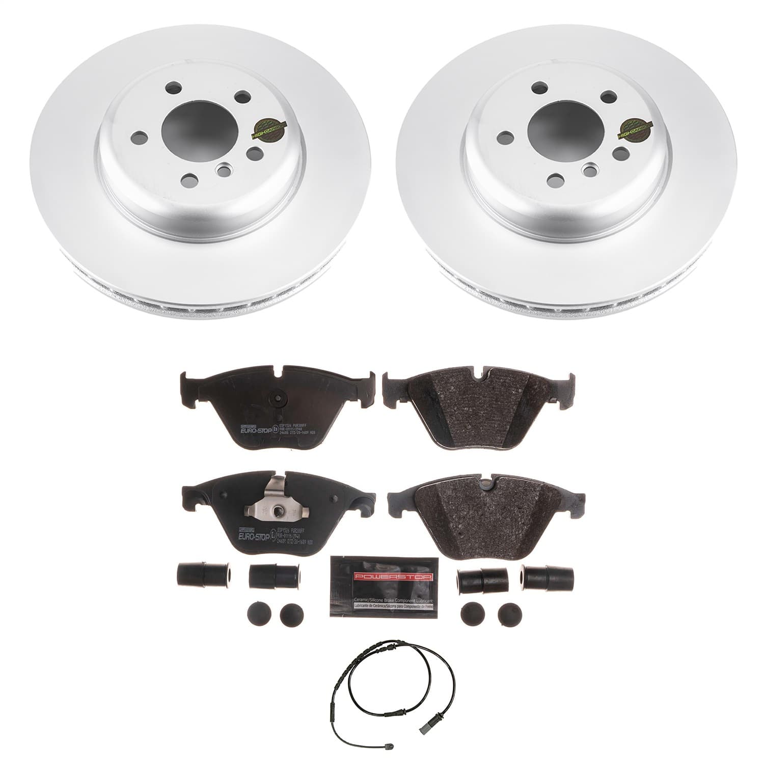 Power Stop - ESK6020 - Front - Disc Brake Pad and Rotor Kit image 1