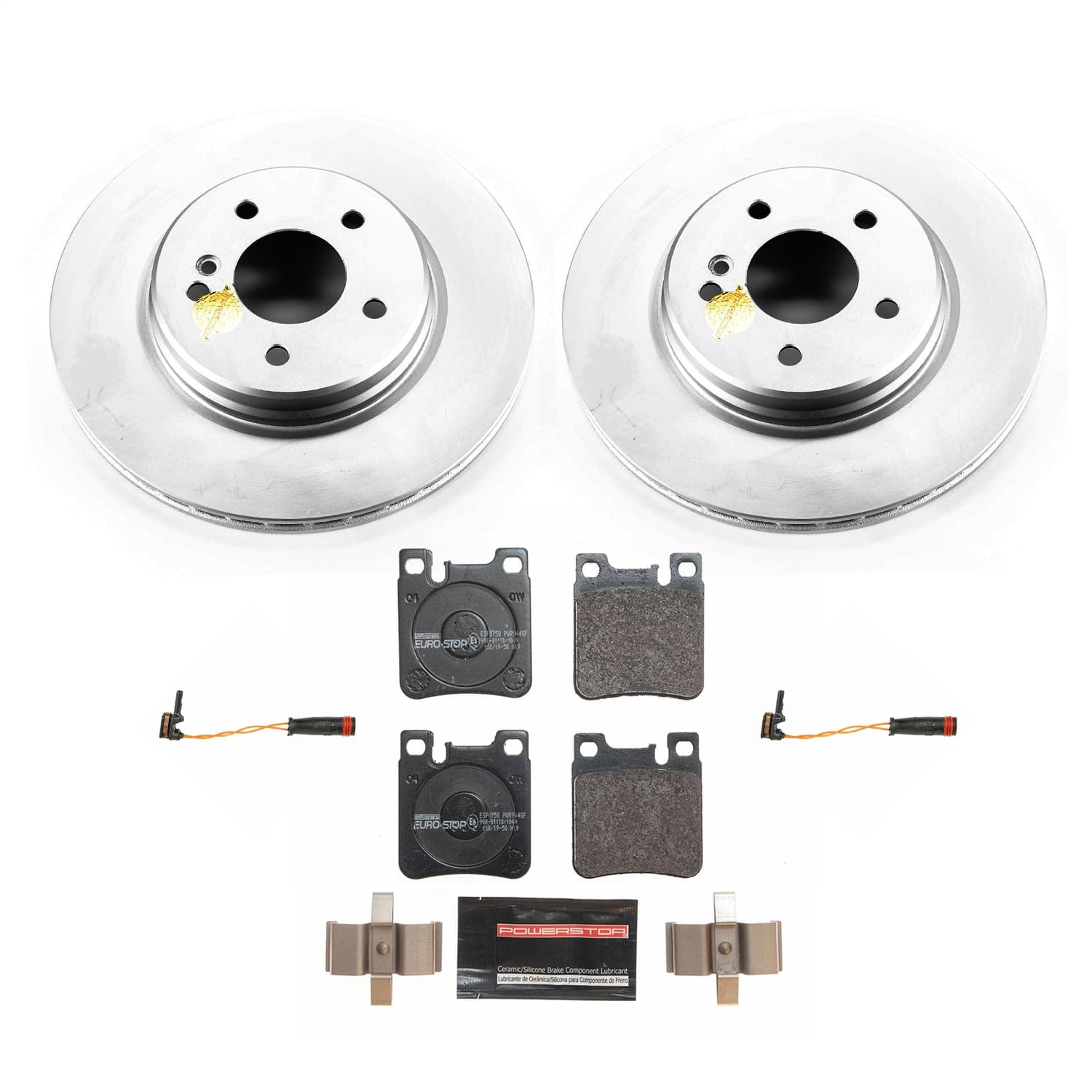 Power Stop - ESK6226 - Rear - Disc Brake Pad and Rotor Kit image 1