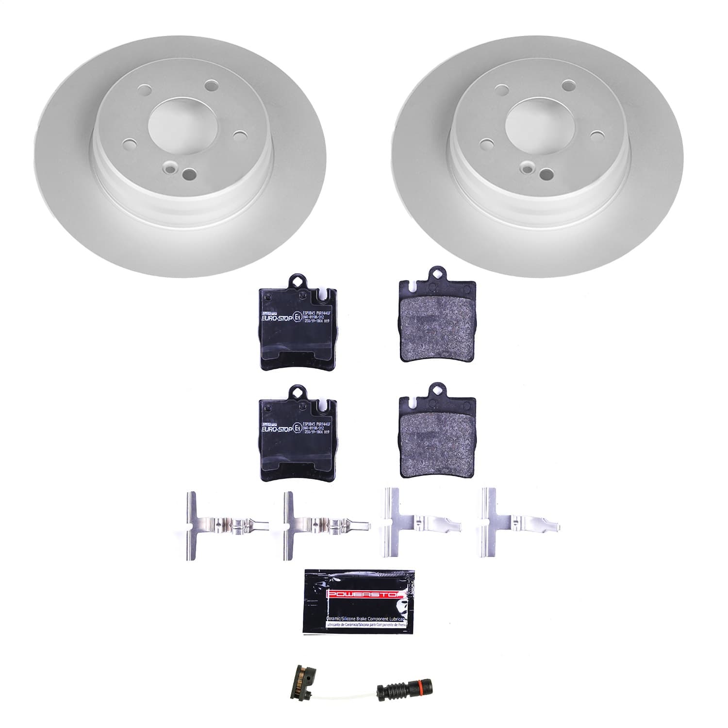 Power Stop - ESK627 - Rear - Disc Brake Pad and Rotor Kit image 1