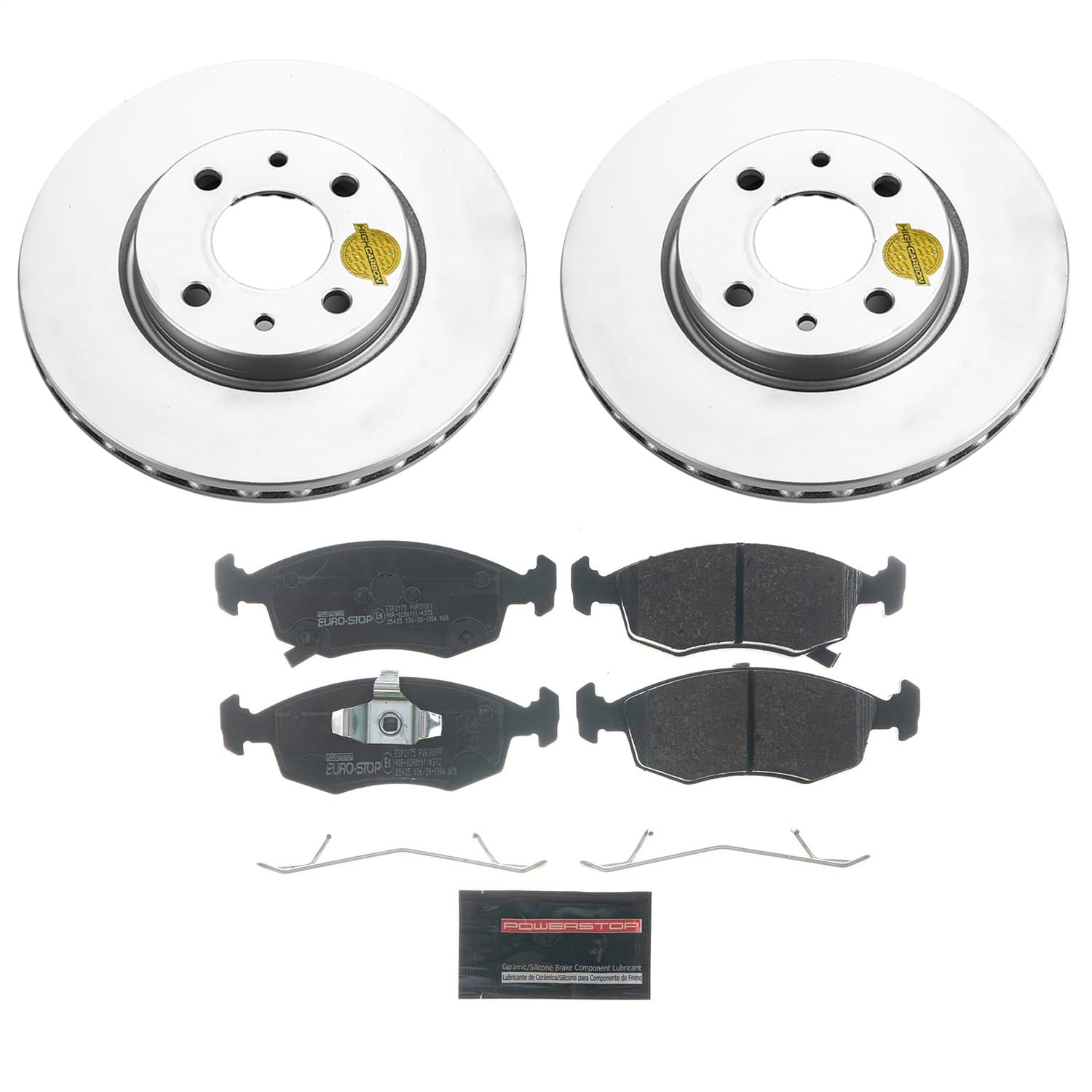Power Stop - ESK6290 - Front - Disc Brake Pad and Rotor Kit image 1