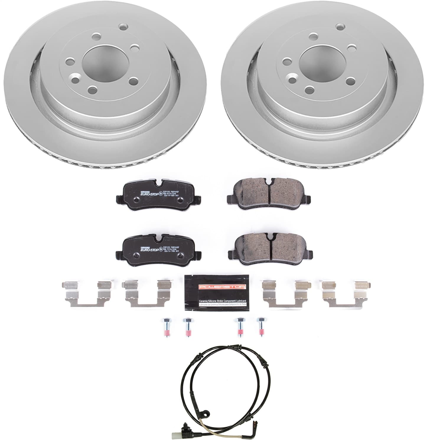 Power Stop - ESK6564 - Rear - Disc Brake Pad and Rotor Kit image 1