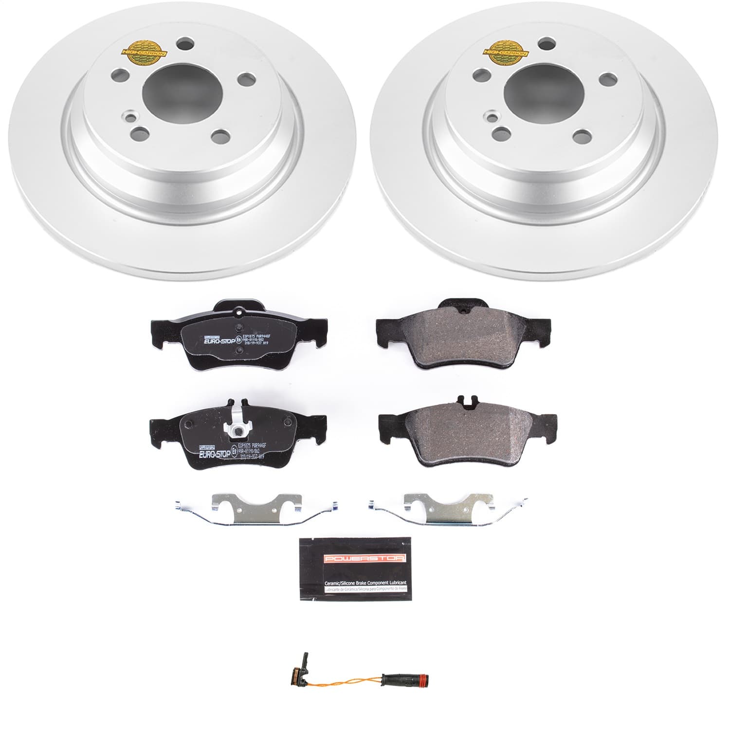 Power Stop - ESK6566 - Rear - Disc Brake Pad and Rotor Kit image 1