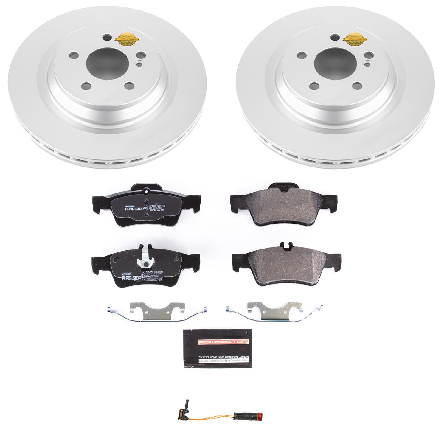 Power Stop - ESK6568 - Rear - Disc Brake Pad and Rotor Kit image 1