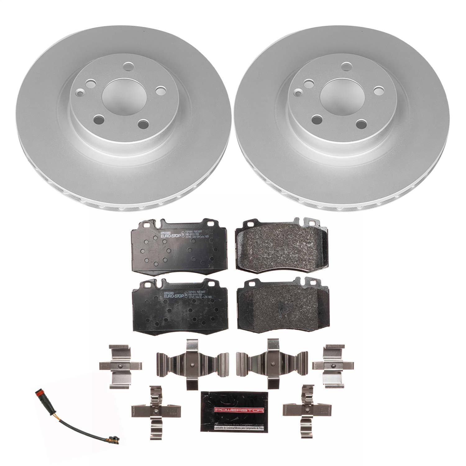 Power Stop - ESK6601 - Front - Disc Brake Pad and Rotor Kit image 1