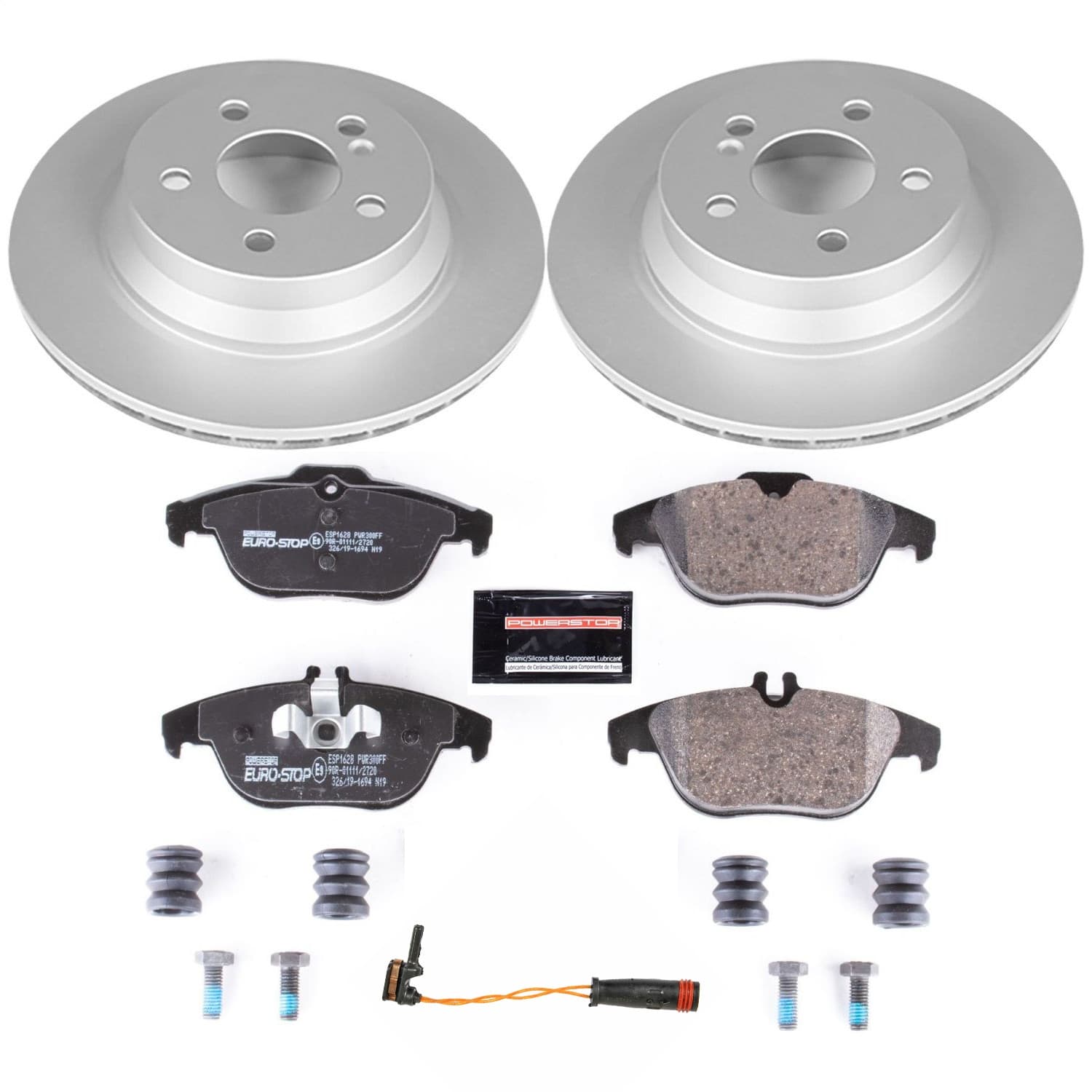 Power Stop - ESK6715 - Rear - Disc Brake Pad and Rotor Kit image 1