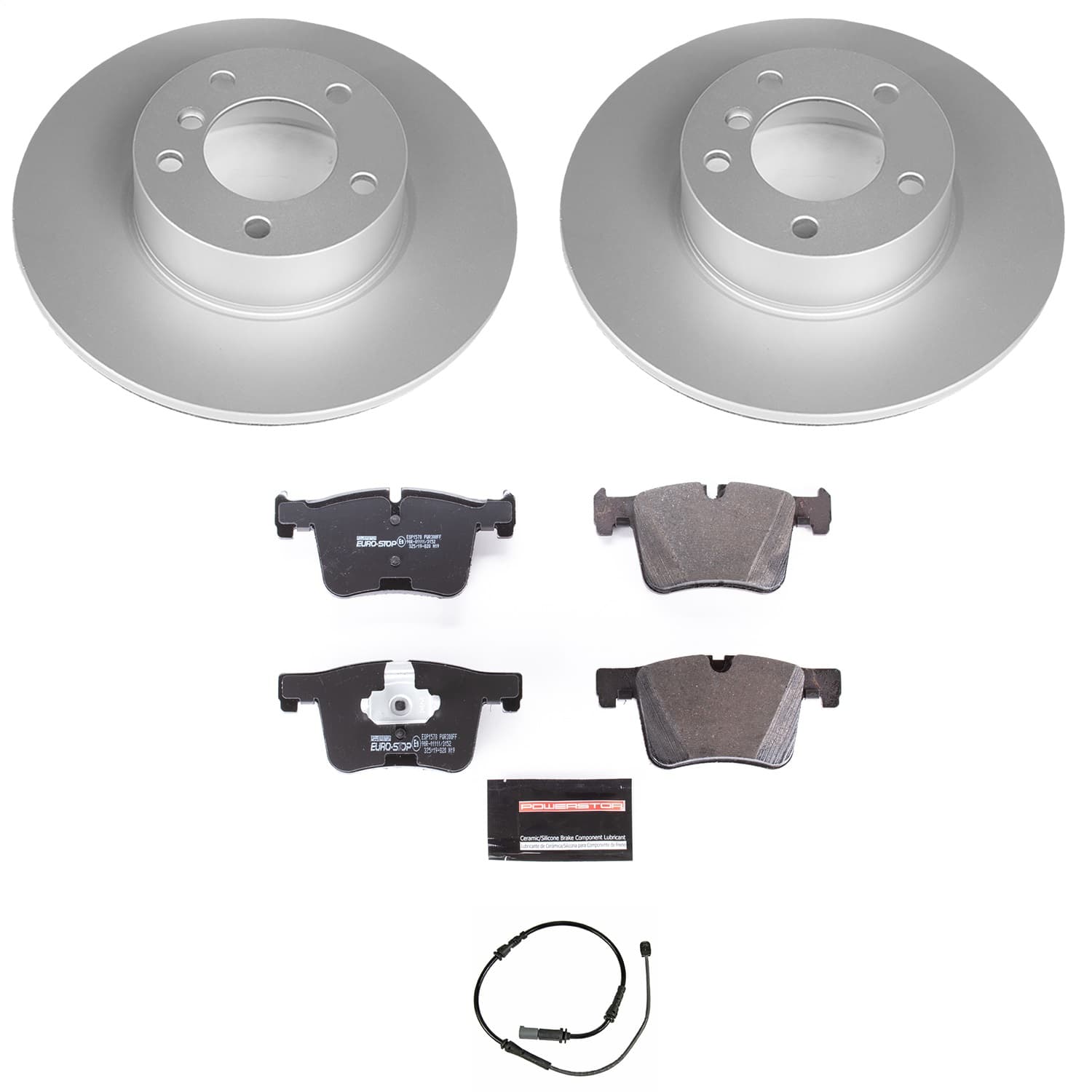 Power Stop - ESK6743 - Front - Disc Brake Pad and Rotor Kit image 1