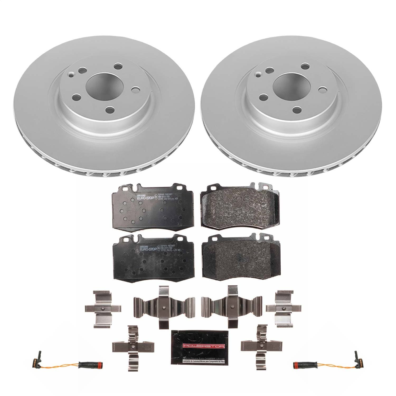 Power Stop - ESK6750 - Front - Disc Brake Pad and Rotor Kit image 1