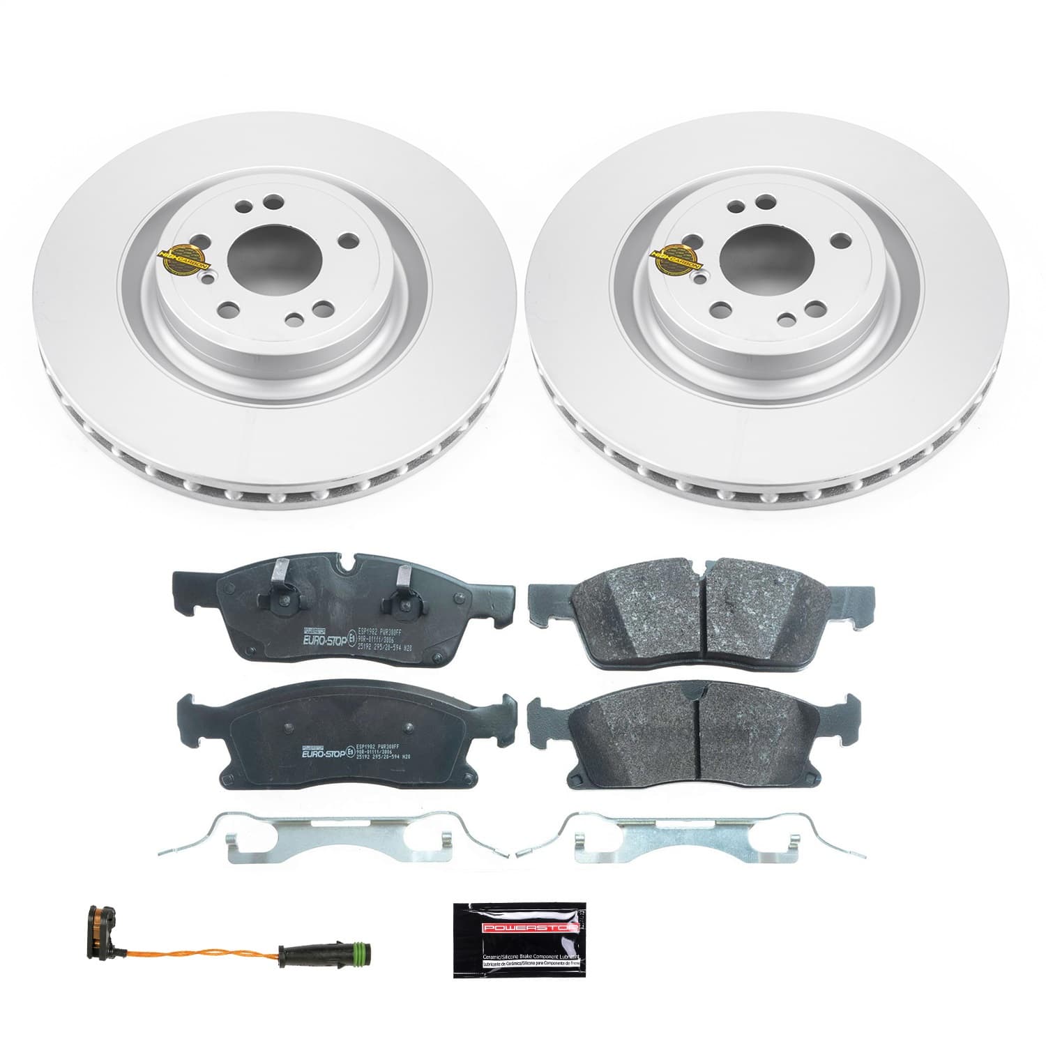Power Stop - ESK6903 - Front - Disc Brake Pad and Rotor Kit image 1