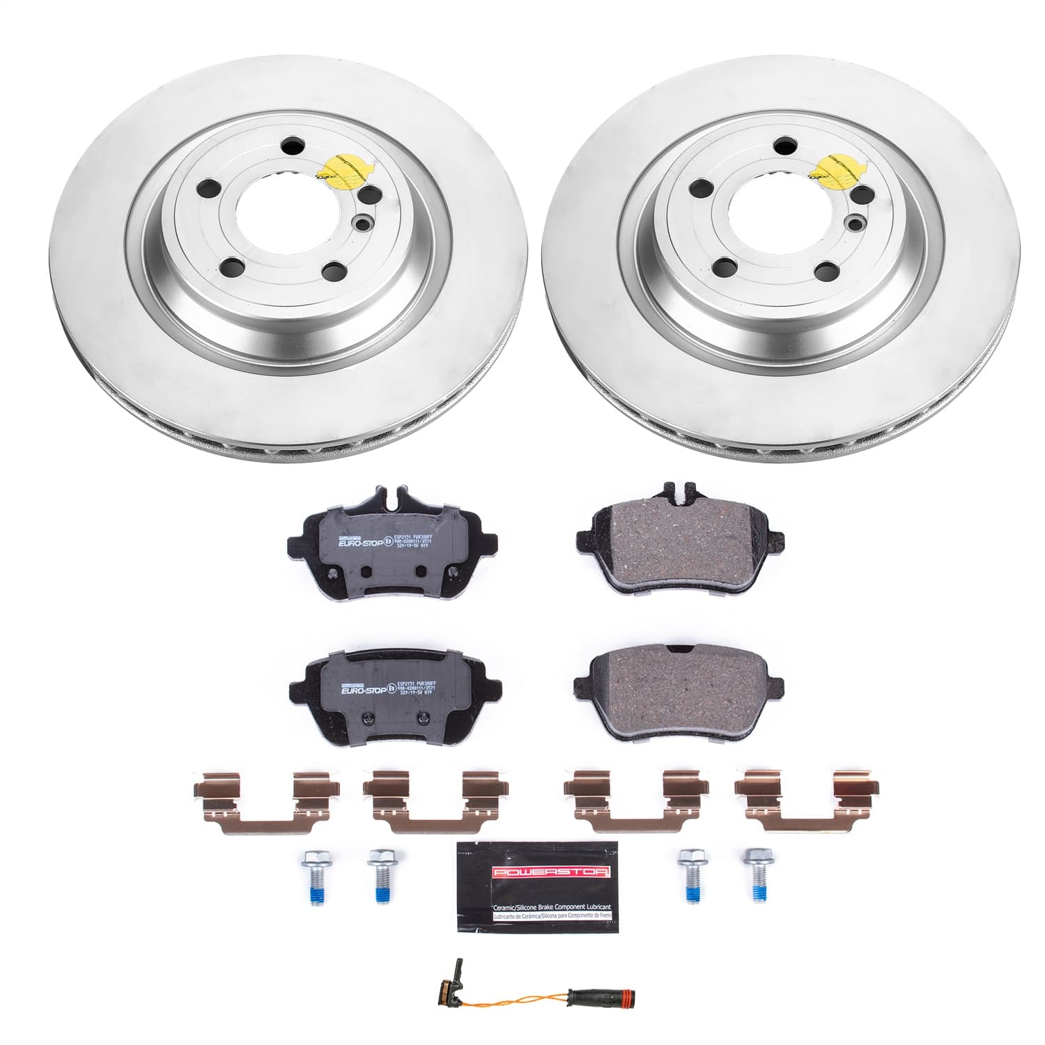 Power Stop - ESK6904 - Rear - Disc Brake Pad and Rotor Kit image 1