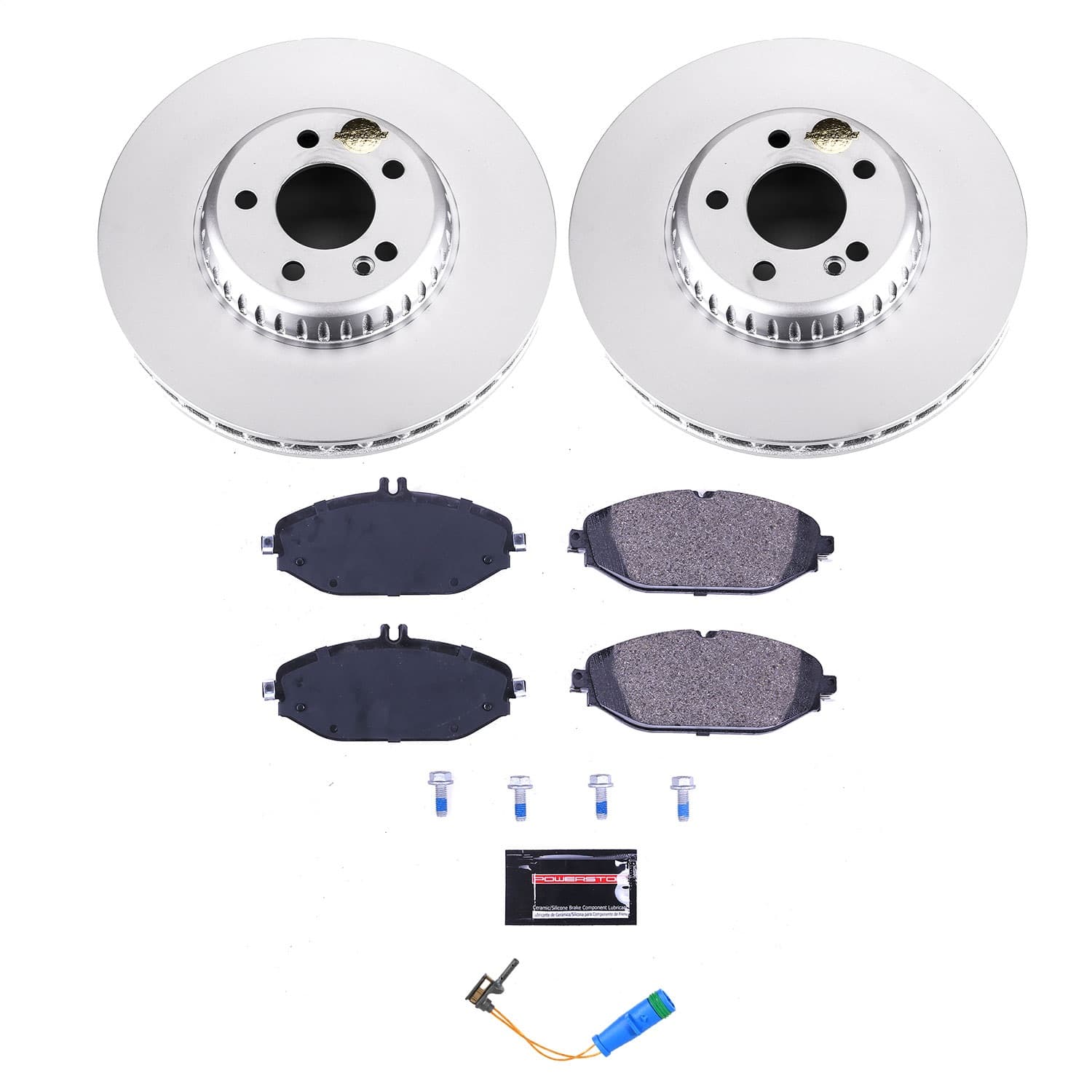 Power Stop - ESK7963 - Front - Disc Brake Pad and Rotor Kit image 1