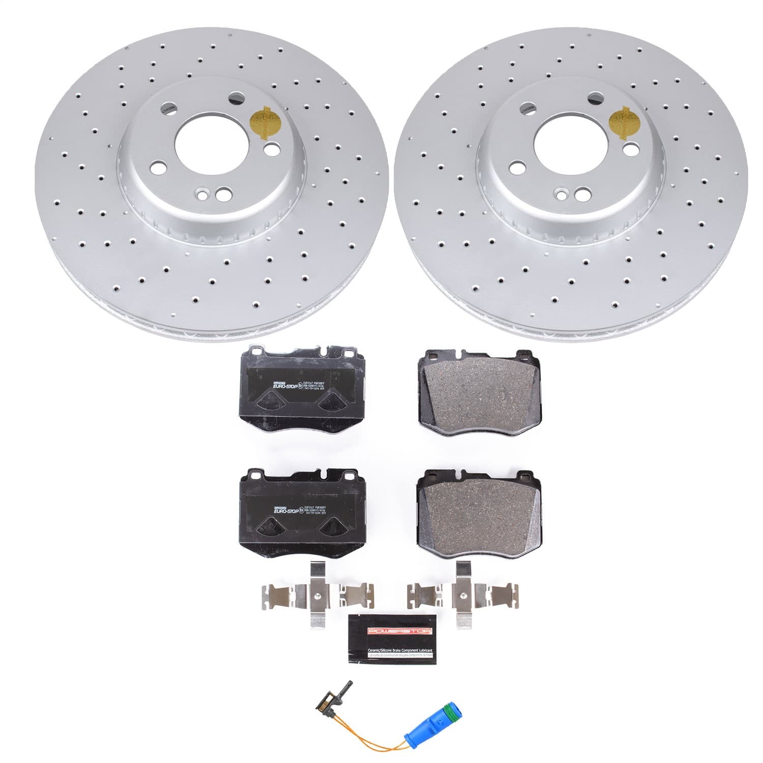 Power Stop - ESK7969 - Front - Disc Brake Pad and Rotor Kit image 1