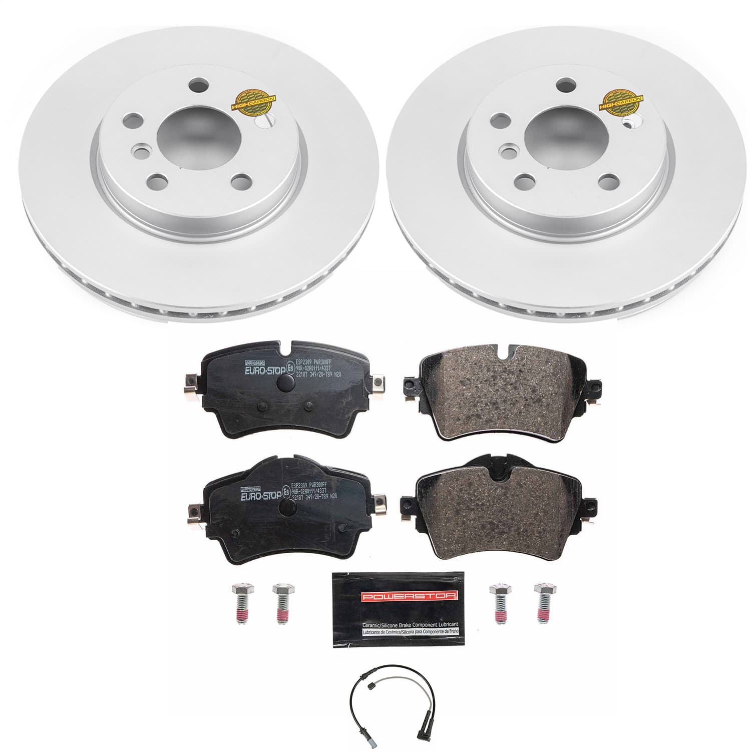 Power Stop - ESK7979 - Front - Disc Brake Pad and Rotor Kit image 1
