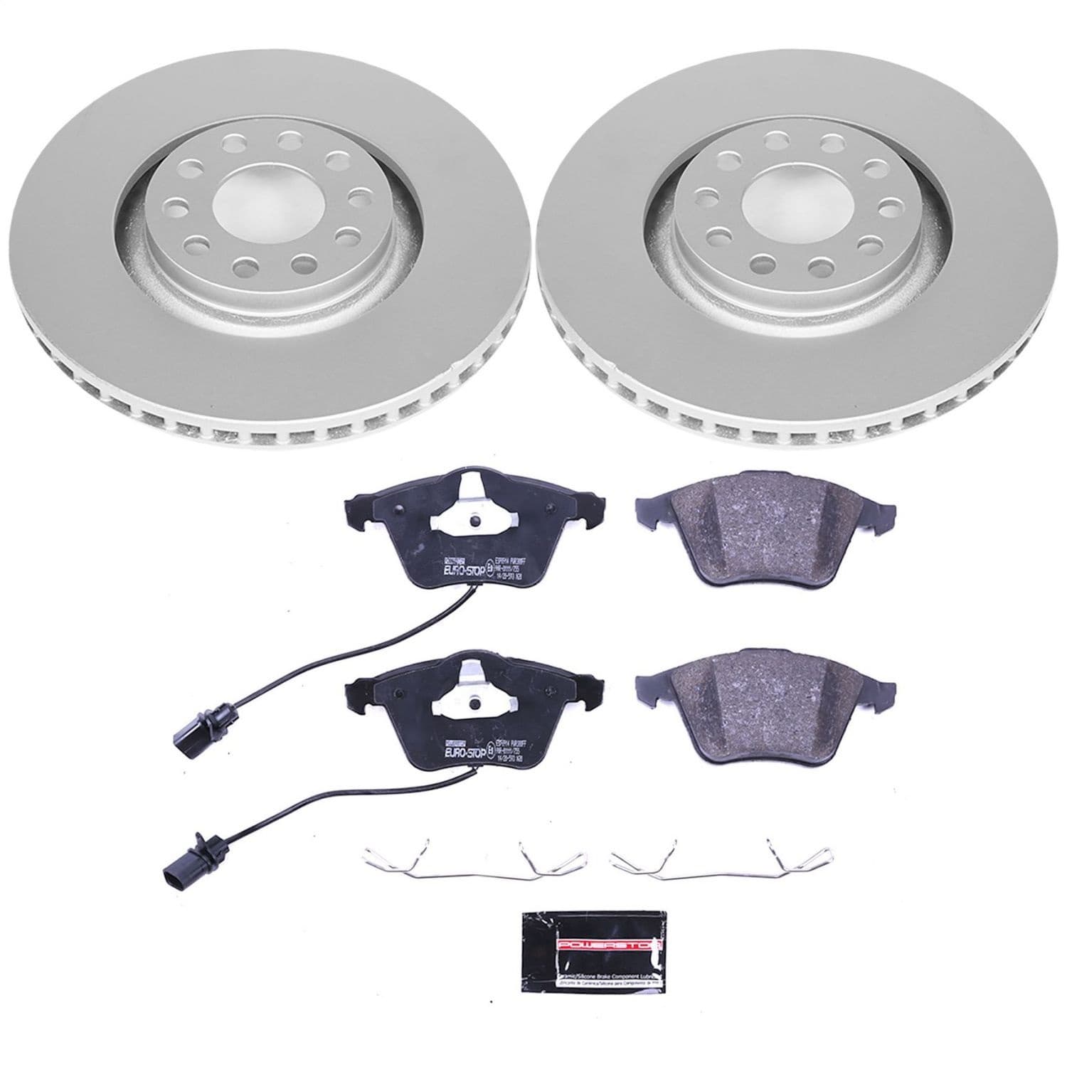 Power Stop - ESK891 - Front - Disc Brake Pad and Rotor Kit image 1