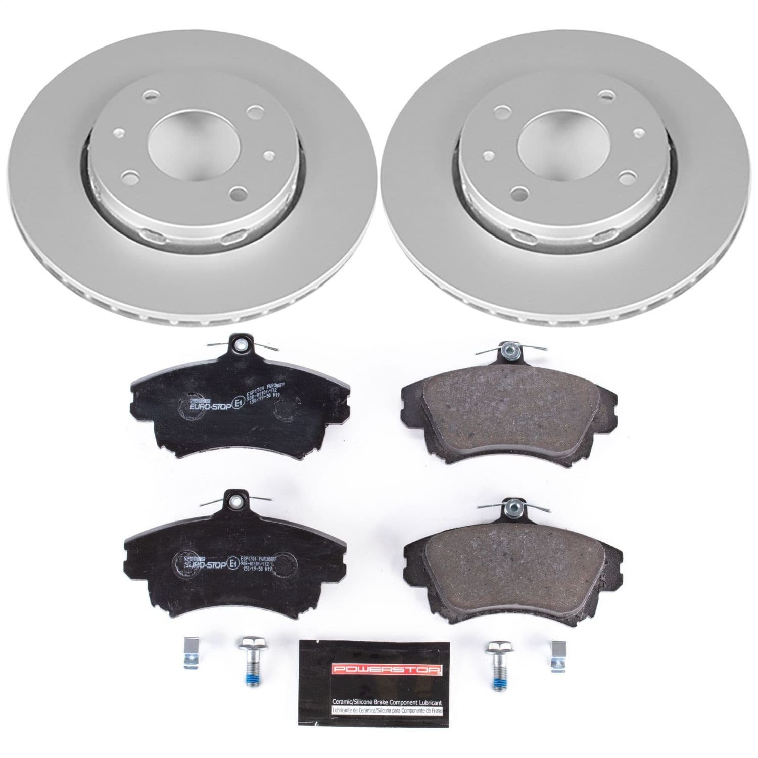 Power Stop - ESK911 - Front - Disc Brake Pad and Rotor Kit image 1