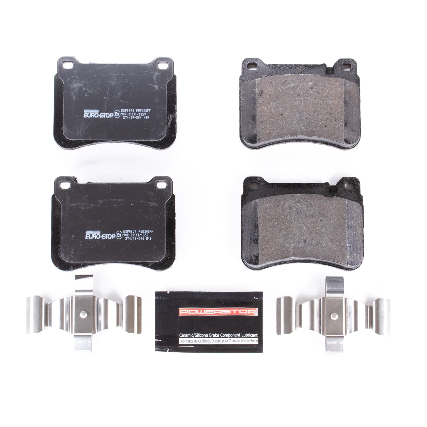 Power Stop - ESP0654 - Disc Brake Pad image 1
