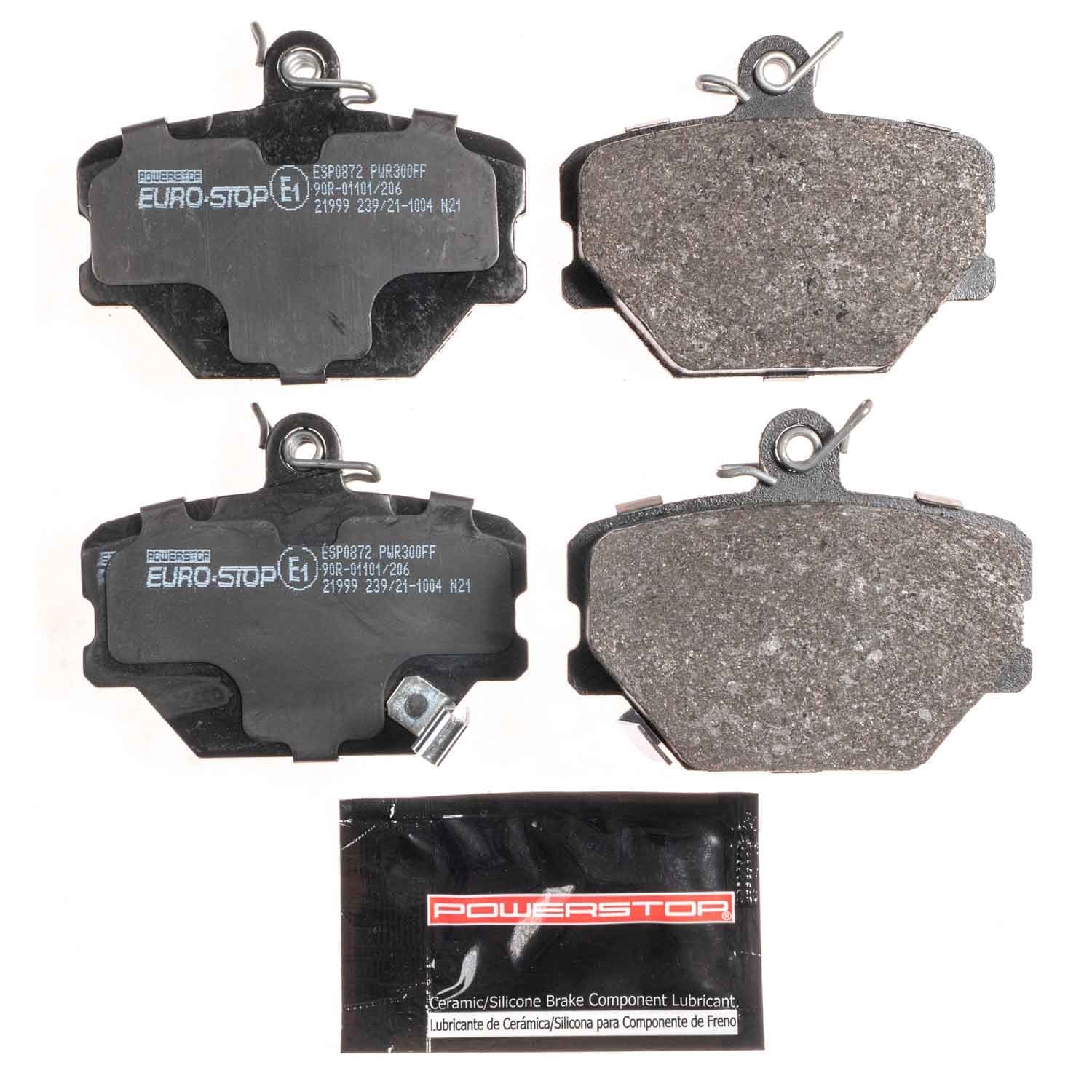 Power Stop - ESP0872 - Disc Brake Pad image 1