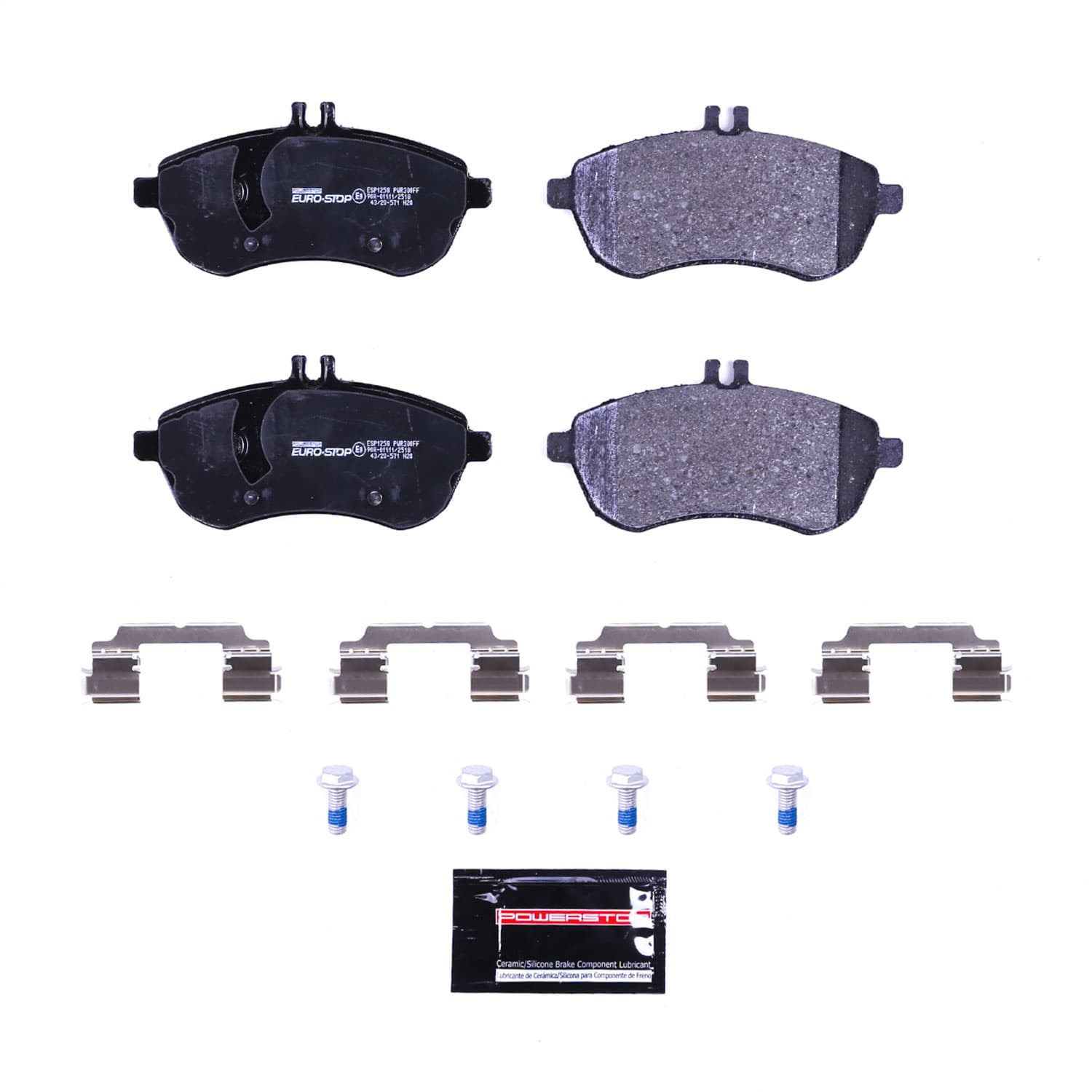 Power Stop - ESP1258 - Disc Brake Pad image 1