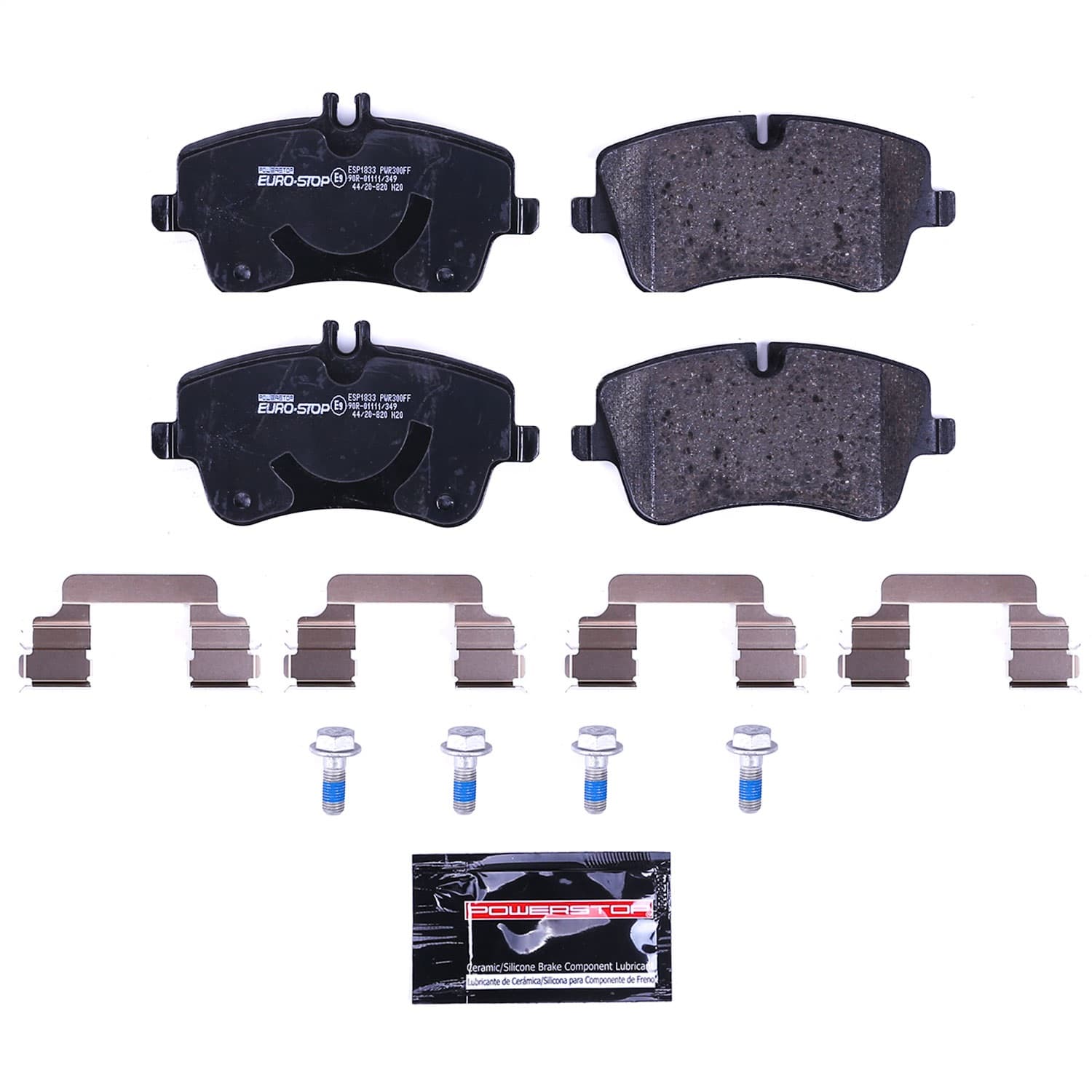 Power Stop - ESP1833 - Disc Brake Pad image 1