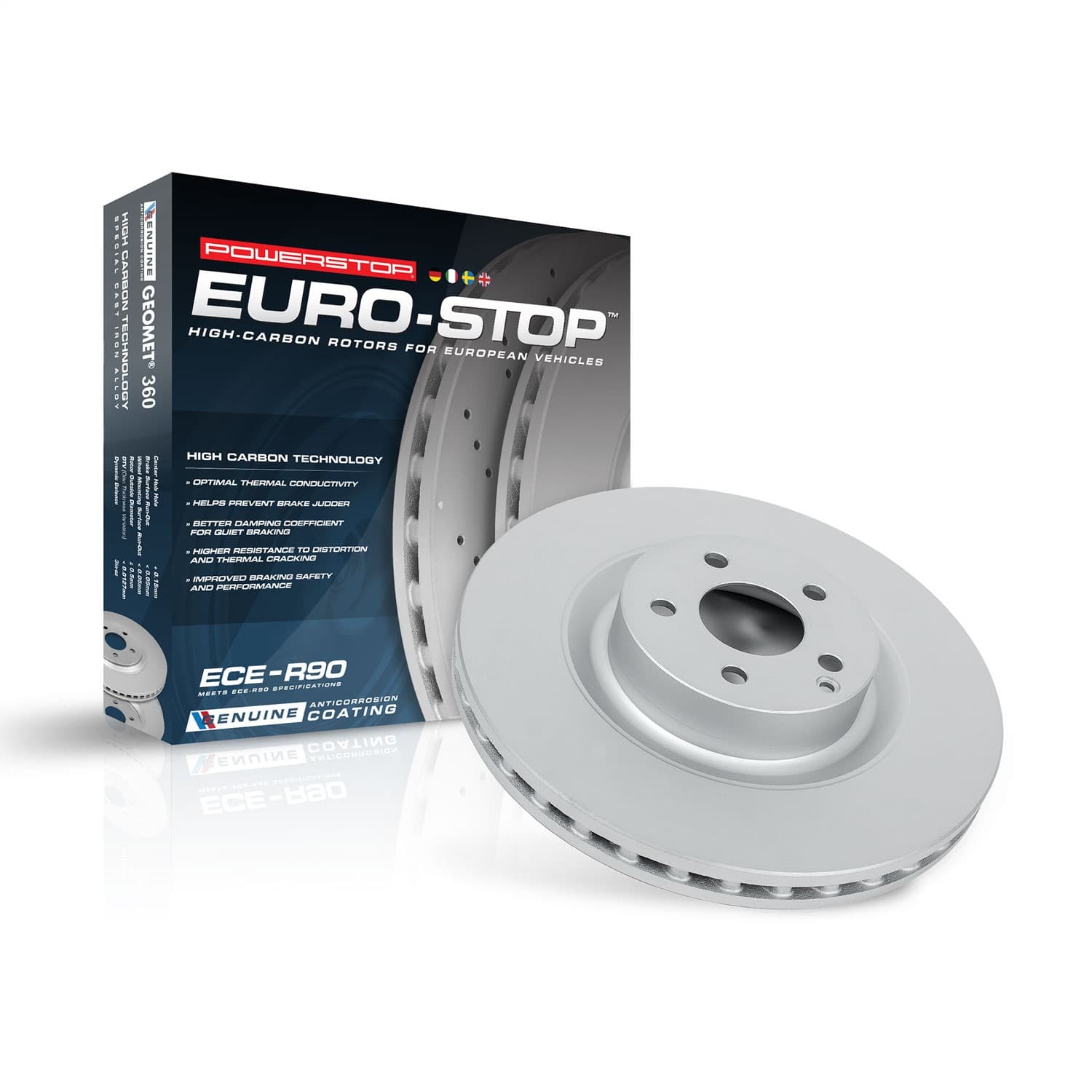 Power Stop - EBR421EVC - Front - Disc Brake Rotor image 2
