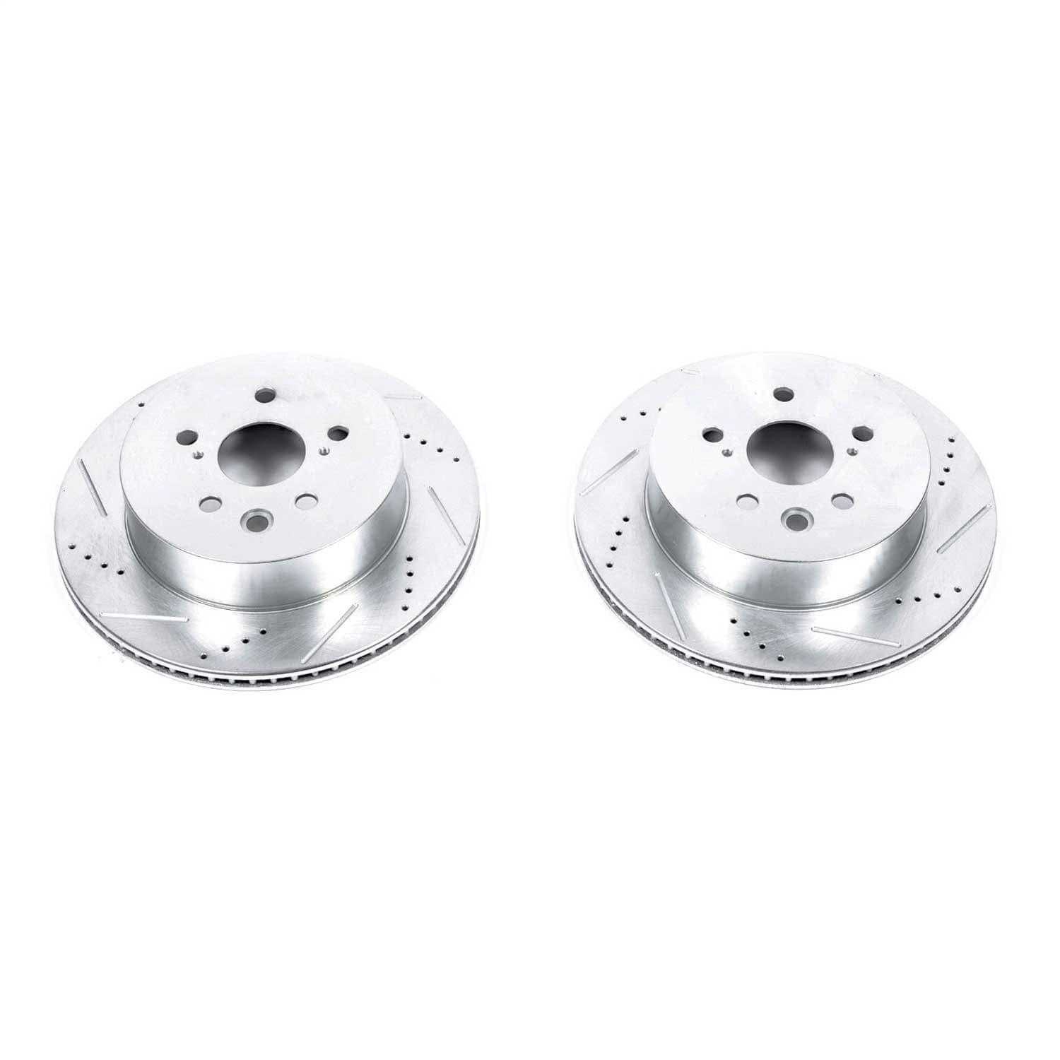 Power Stop - JBR1148XPR - Rear - Disc Brake Rotor Set image 1