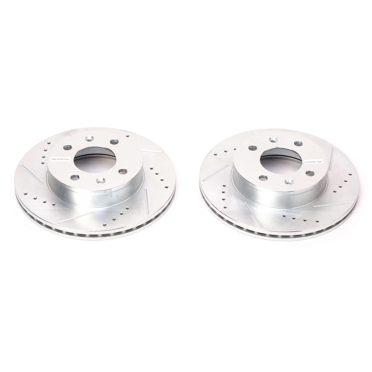 Power Stop - JBR1160XPR - Front - Disc Brake Rotor Set image 1