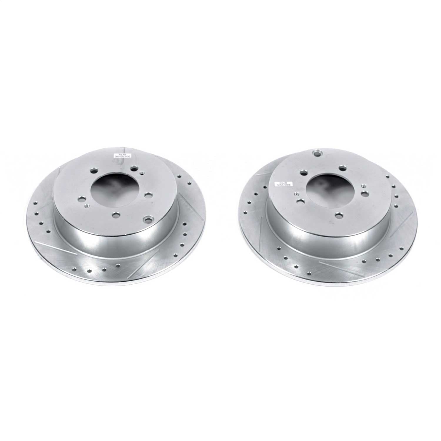 Power Stop - JBR1374XPR - Rear - Disc Brake Rotor Set image 1