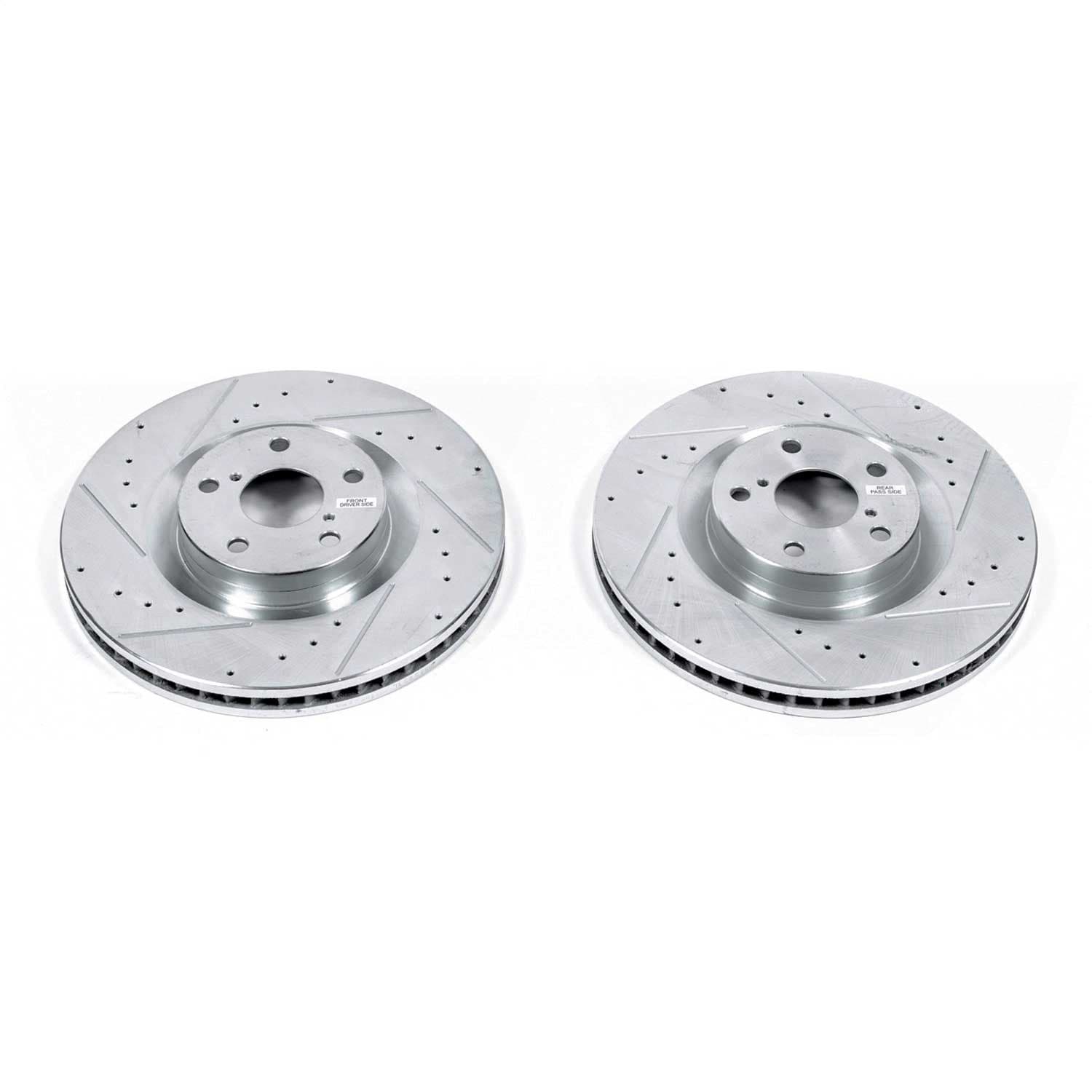 Power Stop - JBR1392XPR - Front - Disc Brake Rotor Set image 1