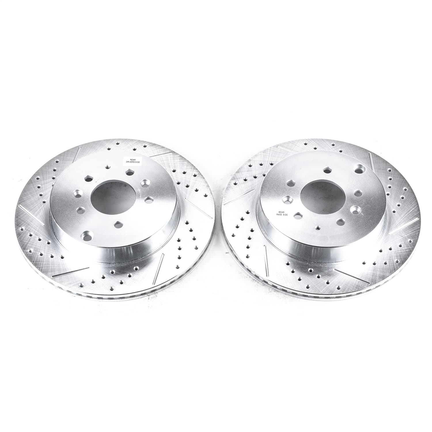 Power Stop - JBR1398XPR - Rear - Disc Brake Rotor Set image 1