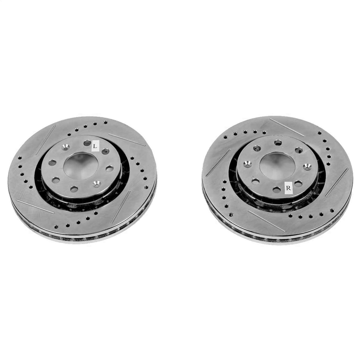 Power Stop - JBR1508XPR - Front - Disc Brake Rotor Set image 1