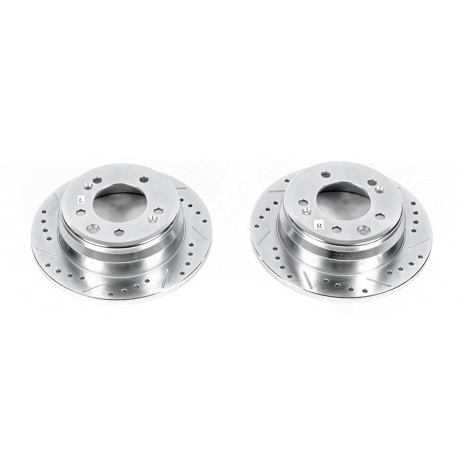 Power Stop - JBR1526XPR - Rear - Disc Brake Rotor Set image 1