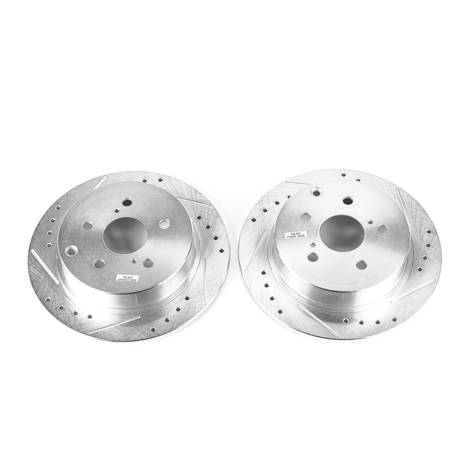 Power Stop - JBR1542XPR - Rear - Disc Brake Rotor Set image 1