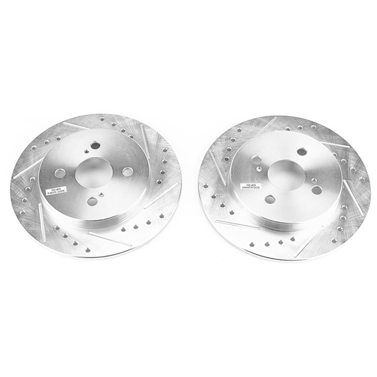 Power Stop - JBR1547XPR - Rear - Disc Brake Rotor Set image 1