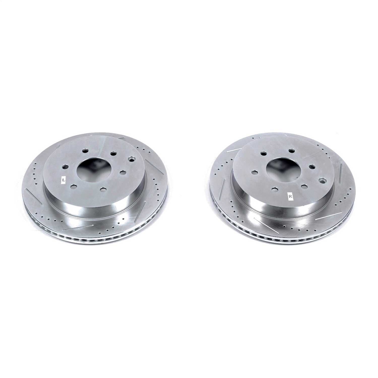 Power Stop - JBR1553XPR - Rear - Disc Brake Rotor Set image 1
