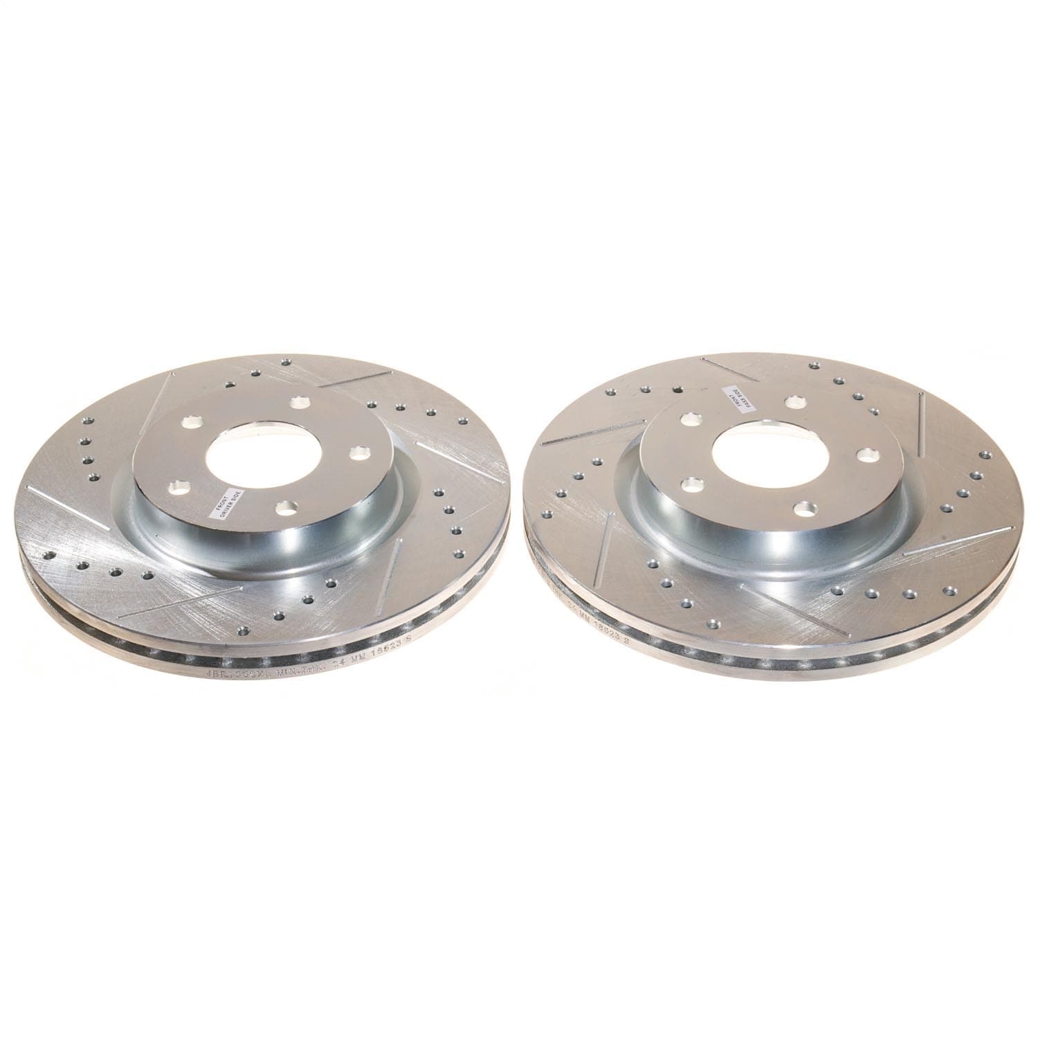 Power Stop - JBR1558XPR - Front - Disc Brake Rotor Set image 1