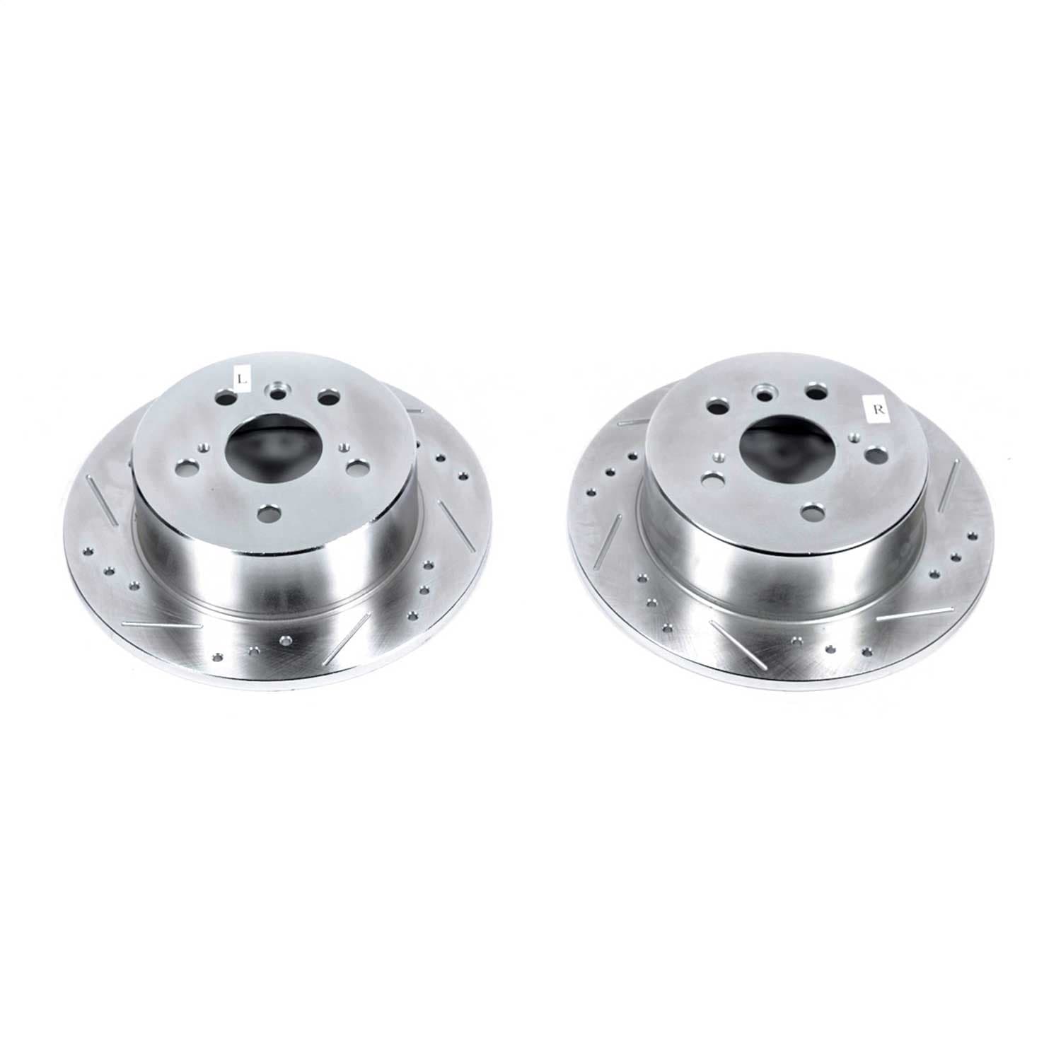 Power Stop - JBR1576XPR - Rear - Disc Brake Rotor Set image 1
