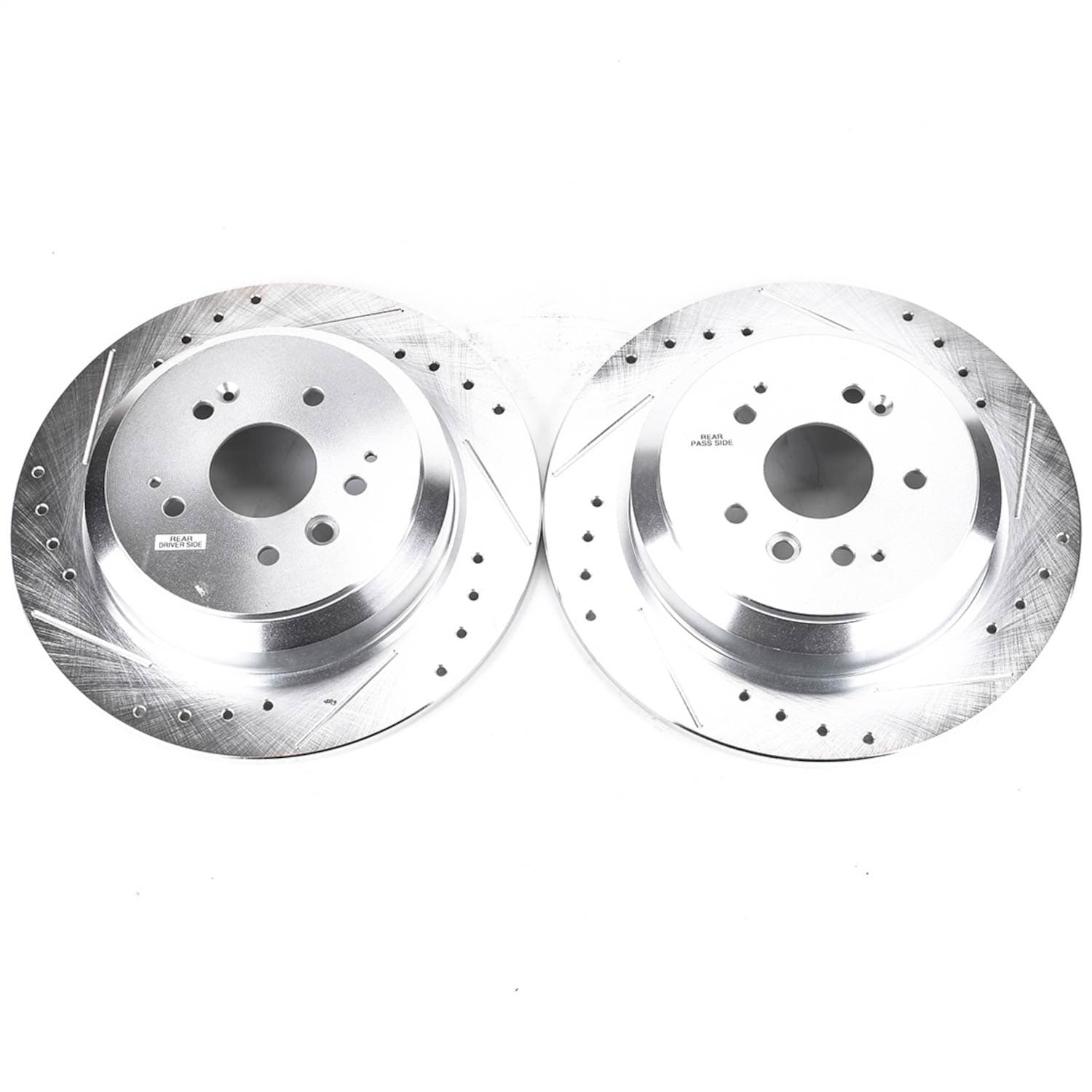Power Stop - JBR1587XPR - Rear - Disc Brake Rotor Set image 1