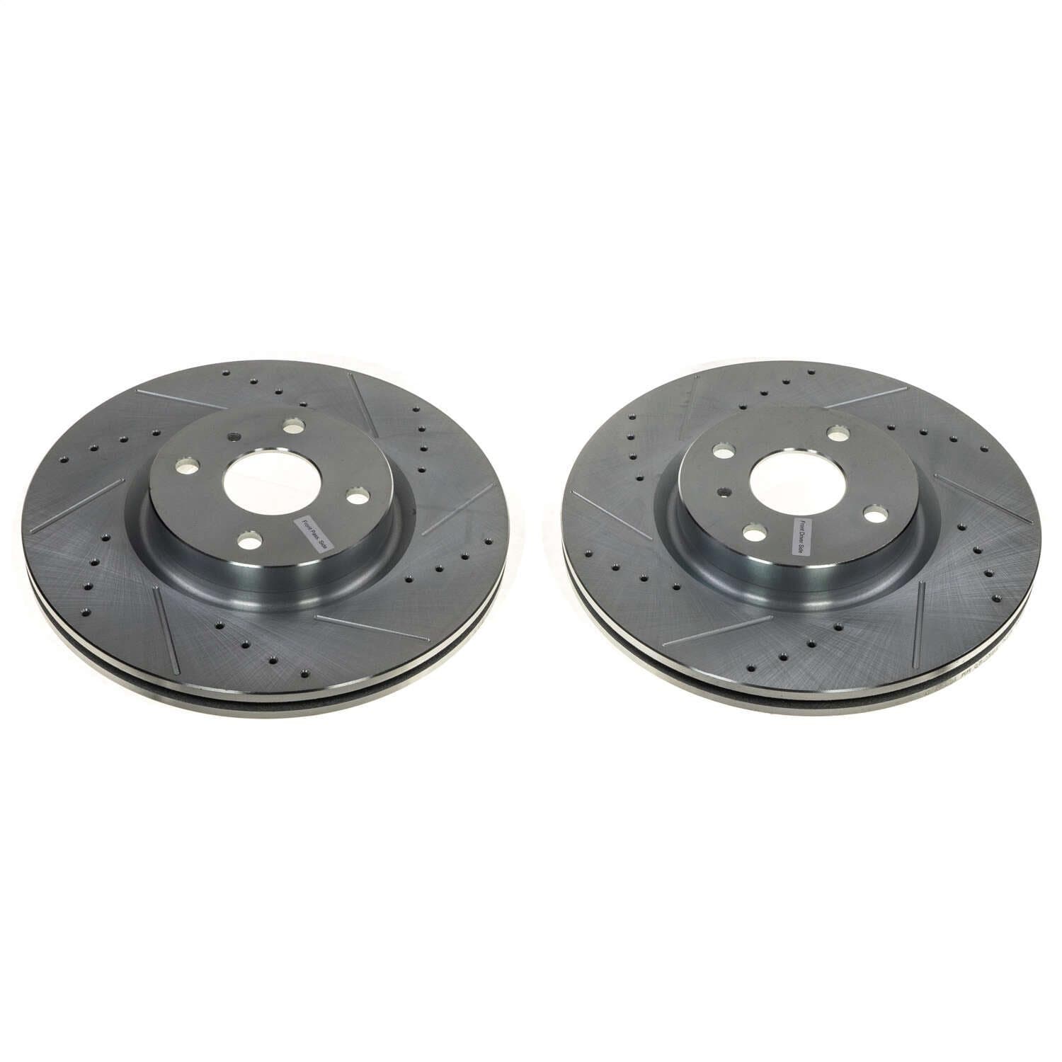 Power Stop - JBR1725XPR - Front - Disc Brake Rotor Set image 1