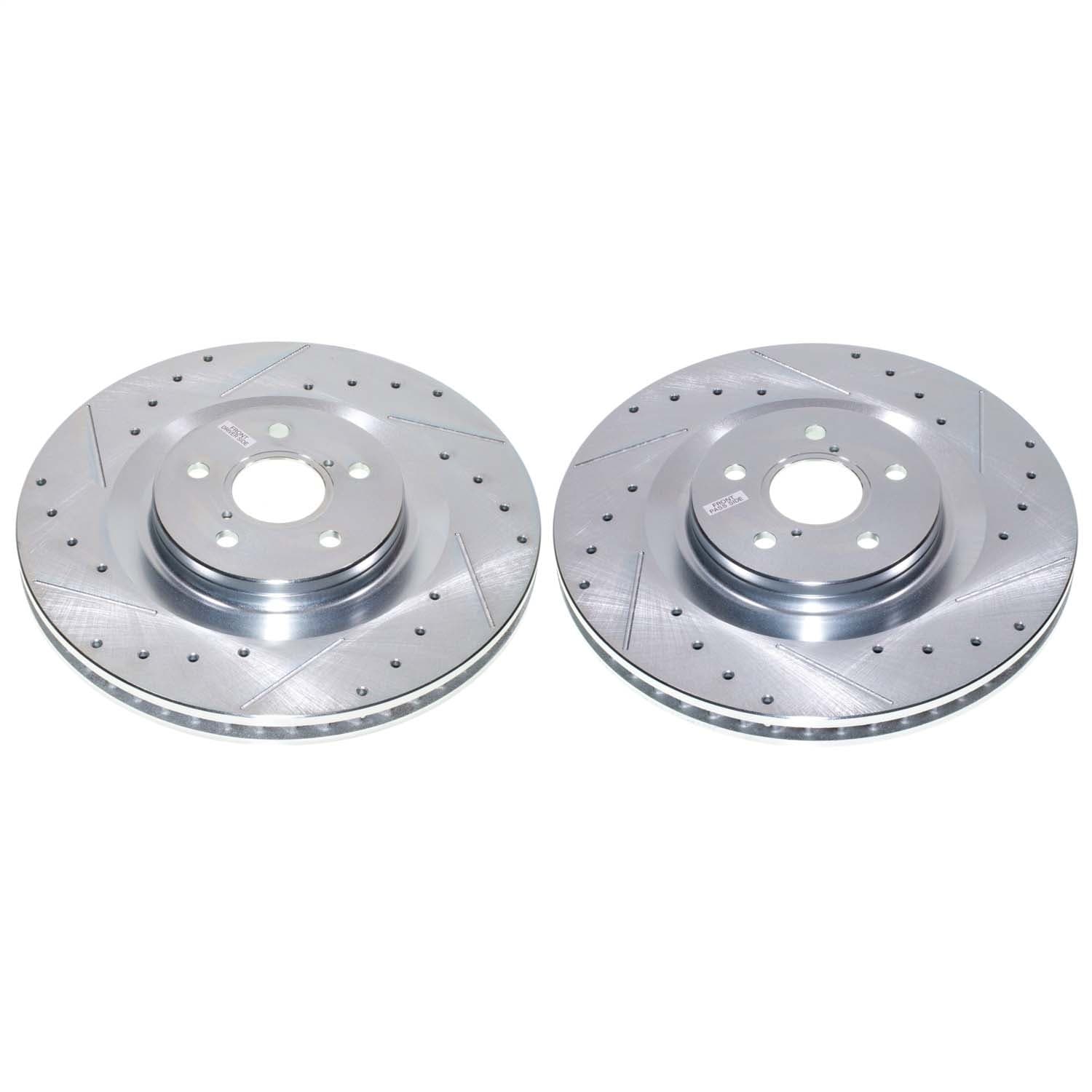 Power Stop - JBR1900XPR - Front - Disc Brake Rotor Set image 1