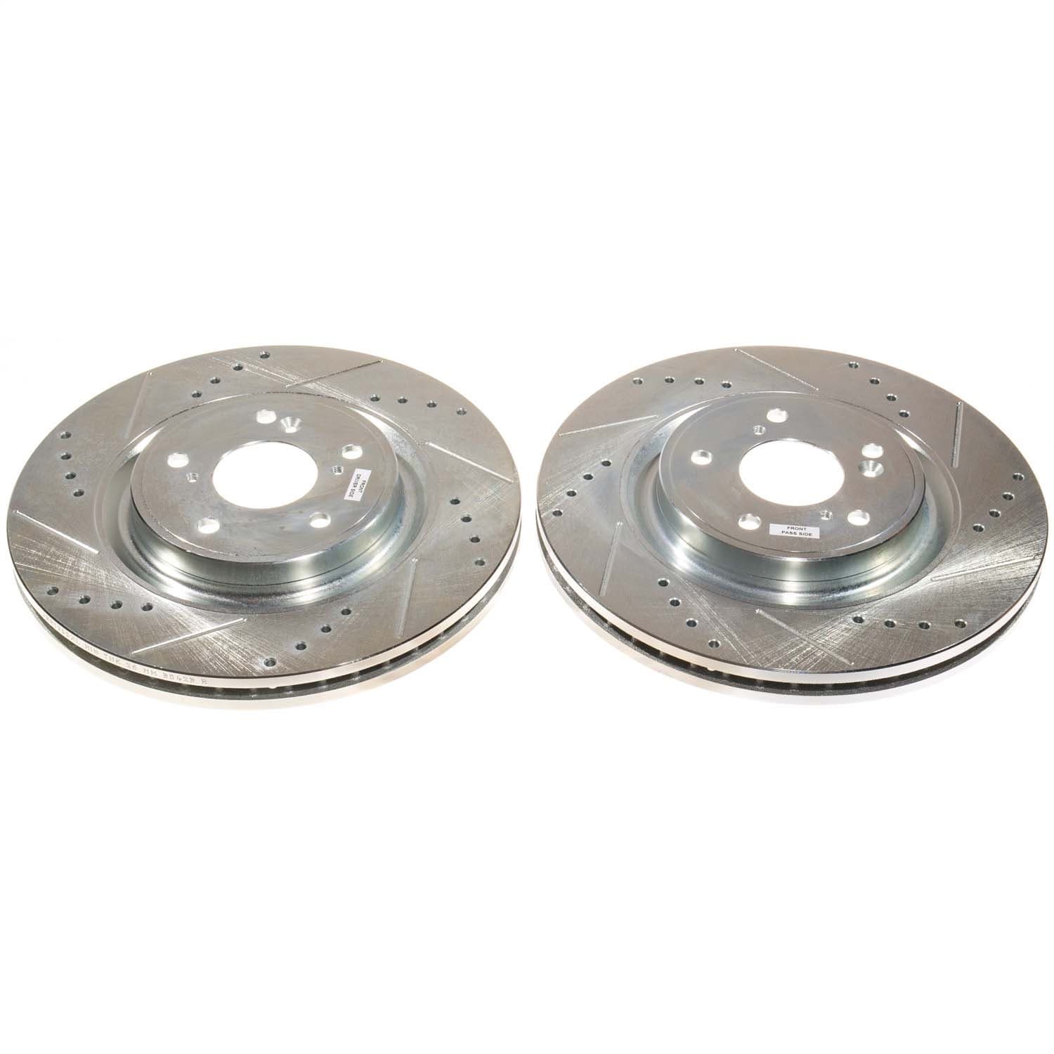 Power Stop - JBR1905XPR - Front - Disc Brake Rotor Set image 1