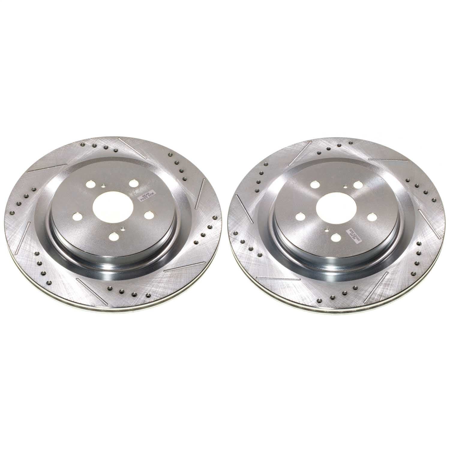 Power Stop - JBR1910XPR - Rear - Disc Brake Rotor Set image 1