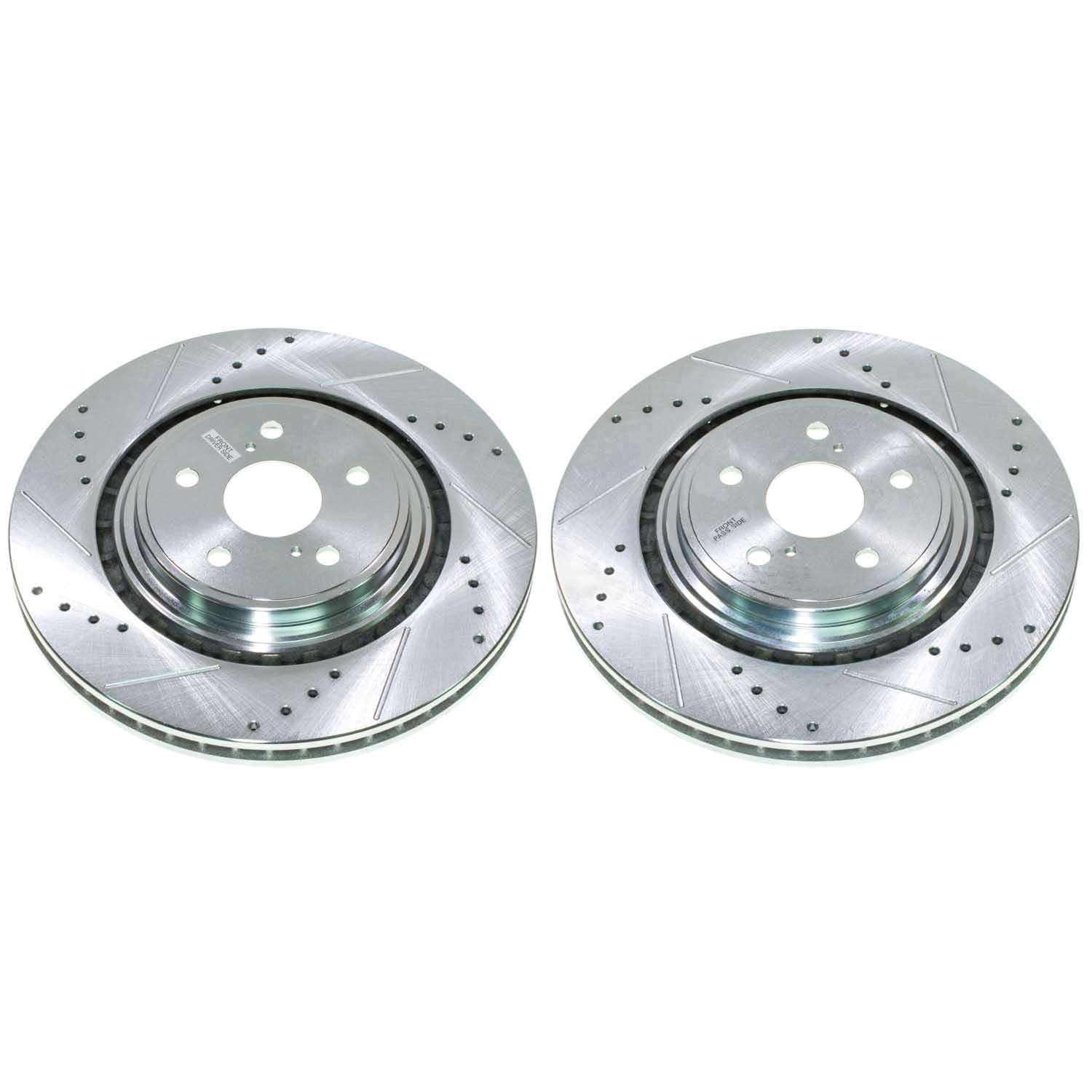 Power Stop - JBR1911XPR - Front - Disc Brake Rotor Set image 1